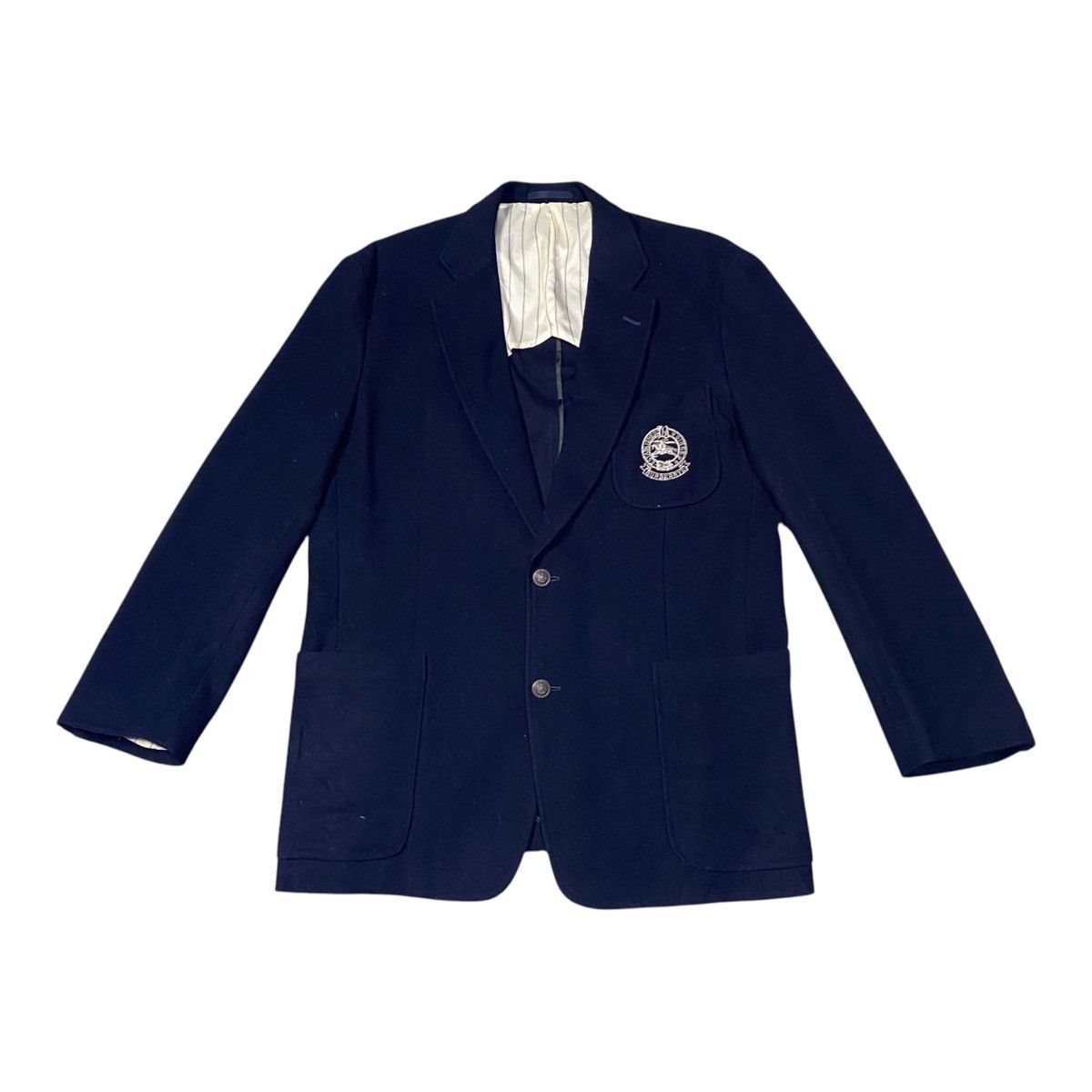 Burberry Vintage Burberrys Wool Blazer Size US L / EU 52-54 / 3 - 5 Thumbnail
