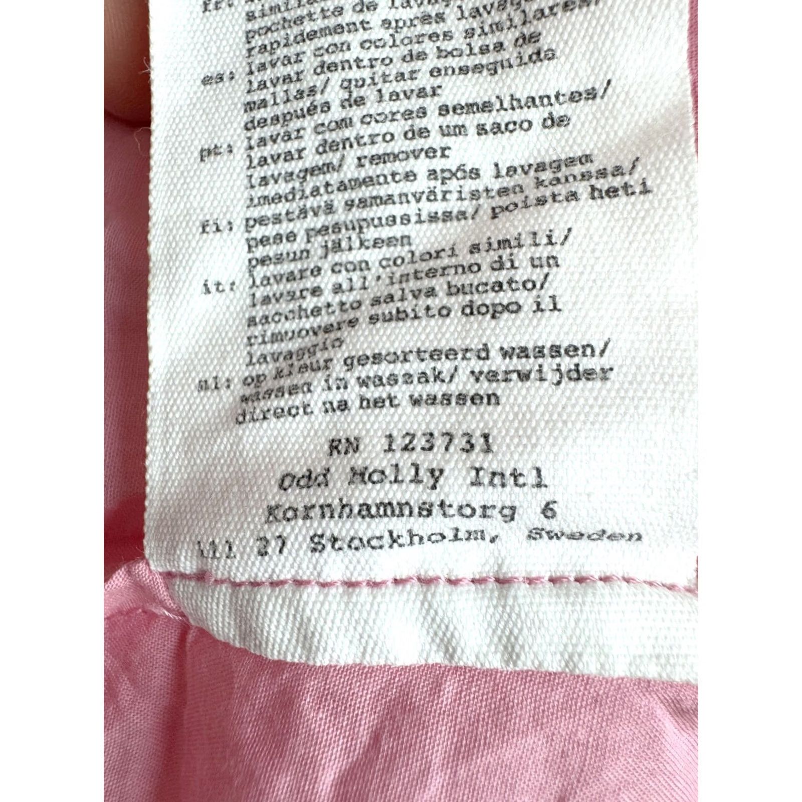 Pinko Odd Molly Dress Pink Womens Size 2 Knee Length A-Line Size XS / US 0-2 / IT 36-38 - 8 Thumbnail