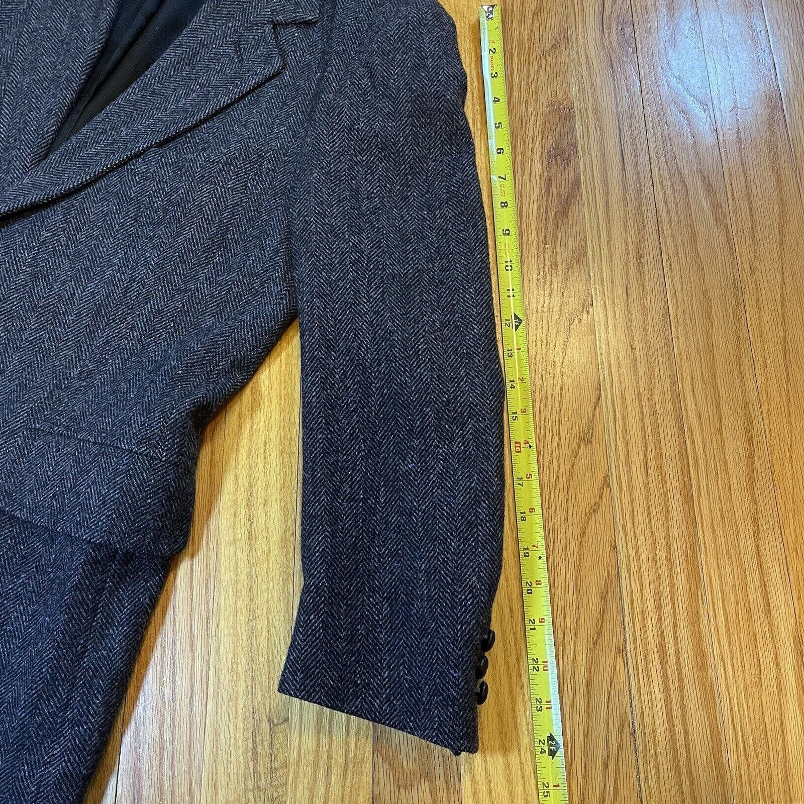 Pendleton Vtg Pendleton Blazer Mens 42 Wool Gray Tweed Sport Coat USA Size 42R - 10 Thumbnail