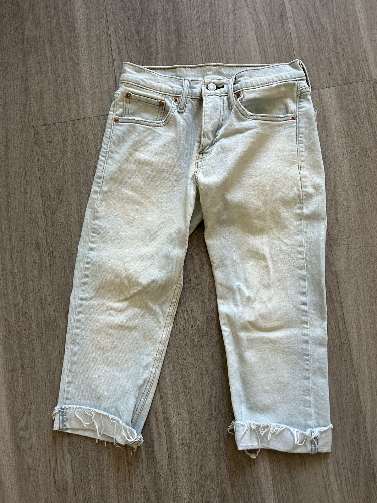 Levi's Light wash cropped denim Size US 28 / EU 44 - 2 Thumbnail