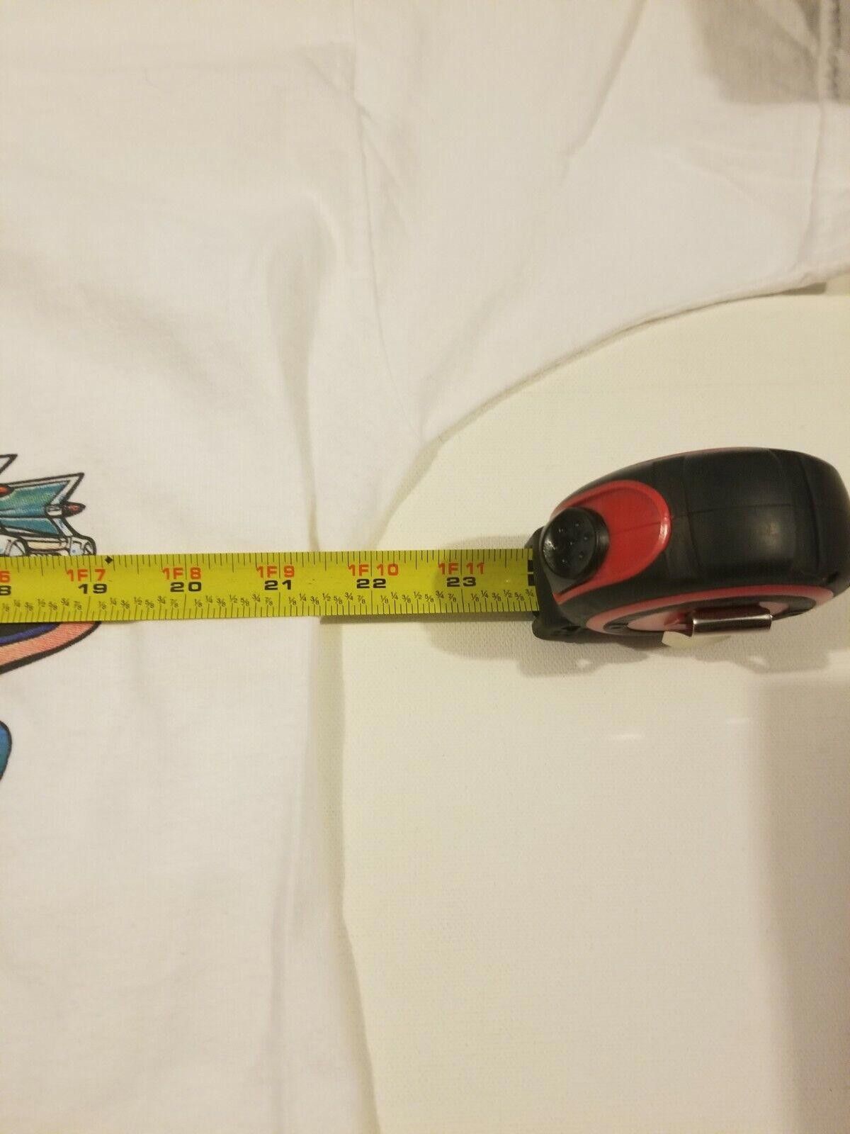 Fruit Of The Loom Vintage Graffiti Alley Classic Car Cruise In Pepsi y2k Size US L / EU 52-54 / 3 - 10 Thumbnail