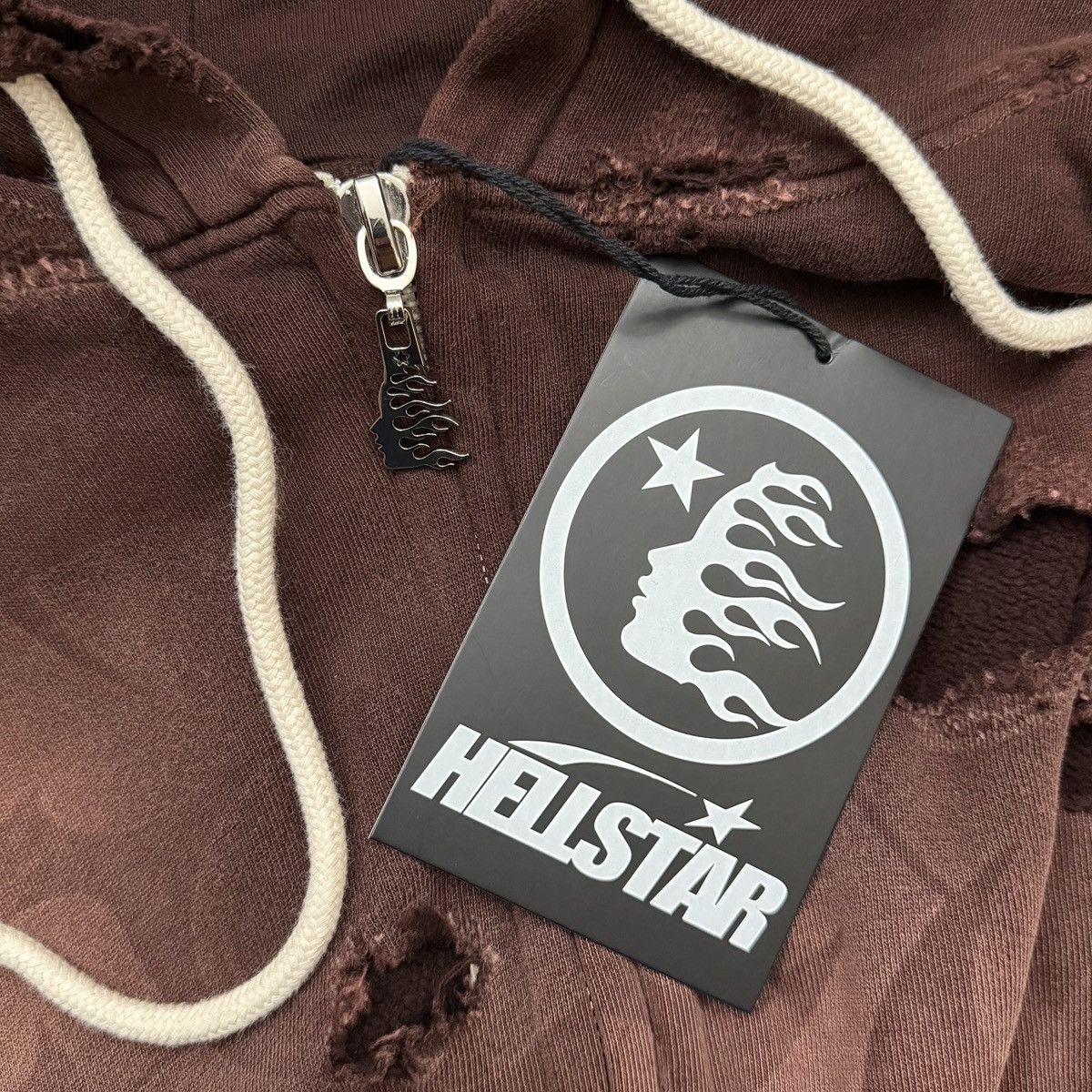 HELLSTAR Hellstar Tribal Zip Up Hoodie Laser Size US M / EU 48-50 / 2 - 7 Thumbnail