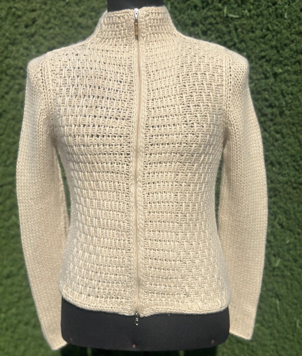 Brunello Cucinelli 2450$ Brunello Cucinelli Cashmere Knit Cardigan Size M L Size M / US 6-8 / IT 42-44 - 1 Thumbnail