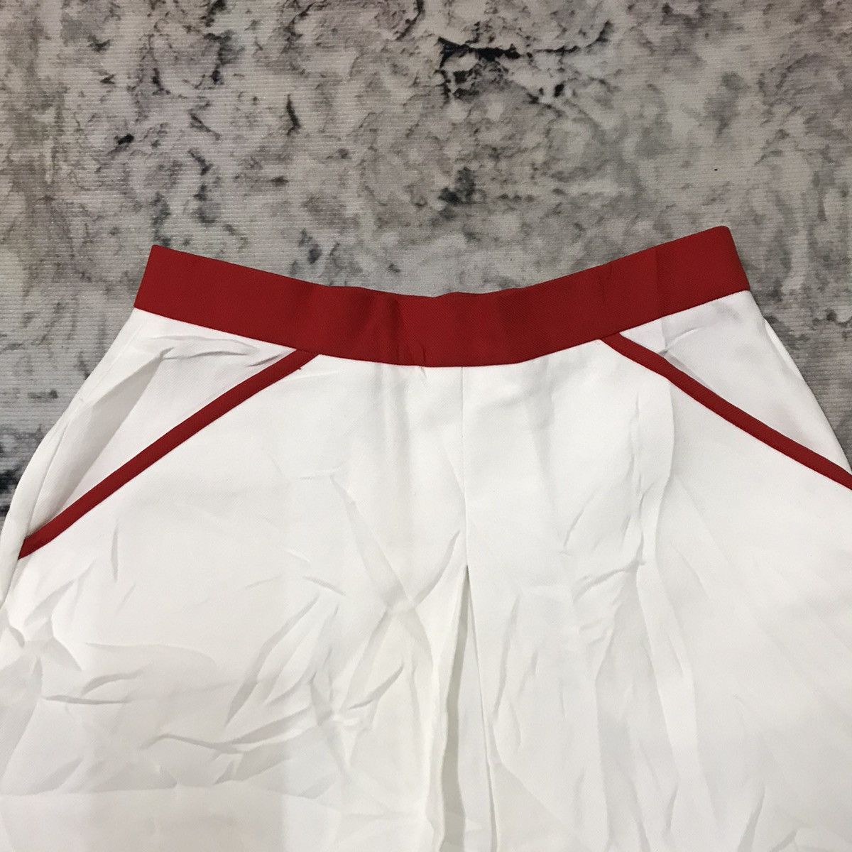 Adidas Vintage 90s Adidas Trefoil Tennis Mini Skirt Size 25" / US 0 / IT 36 - 2 Thumbnail