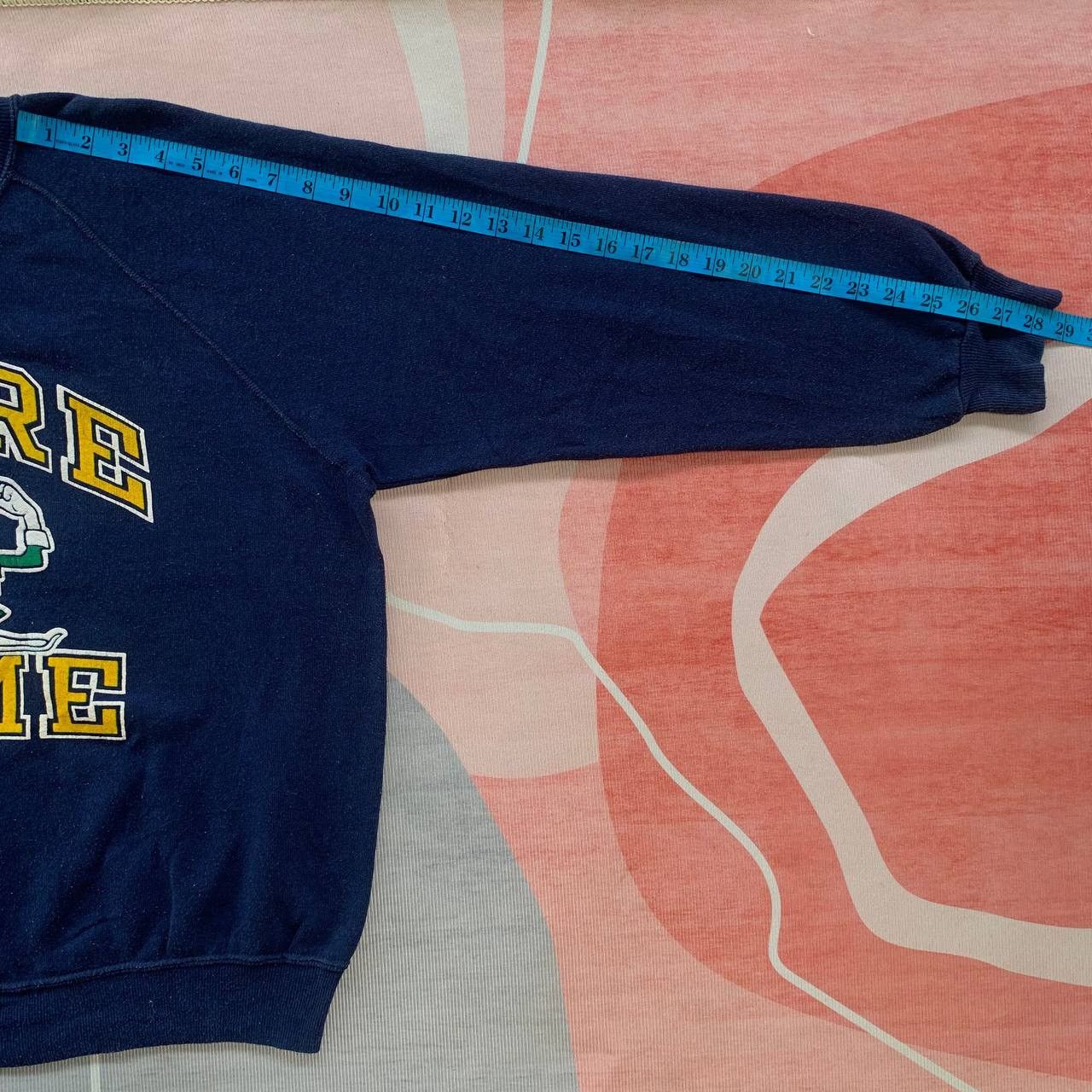 Vintage Vintage MADE IN USA NOTRE DAME Leprechaun Sweatshirt Size US L / EU 52-54 / 3 - 9 Thumbnail