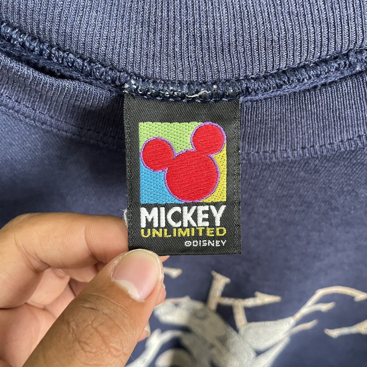 Disney × Mickey Mouse × Vintage Vintage 90’s Mickey Mouse Crewneck Size US L / EU 52-54 / 3 - 3 Thumbnail