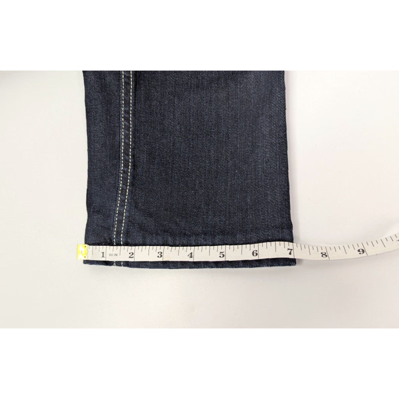 Diesel Diesel Jeans Womens 27x28 Brucke Stretch Low Rise Blue Denim Dark Wash Italy Size 27" / US 4 / IT 40 - 7 Thumbnail