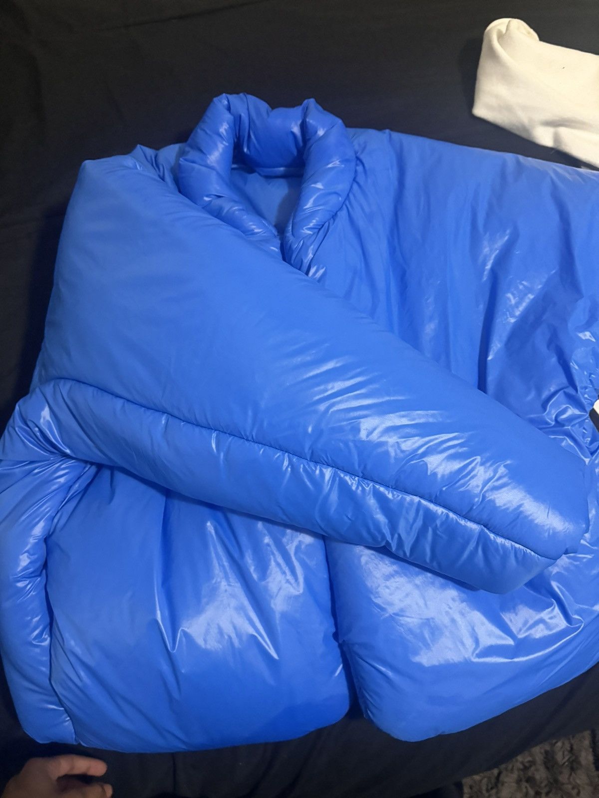 Gap × Yeezy Yeezy Gap Blue Puffer Size US L / EU 52-54 / 3 - 3 Thumbnail