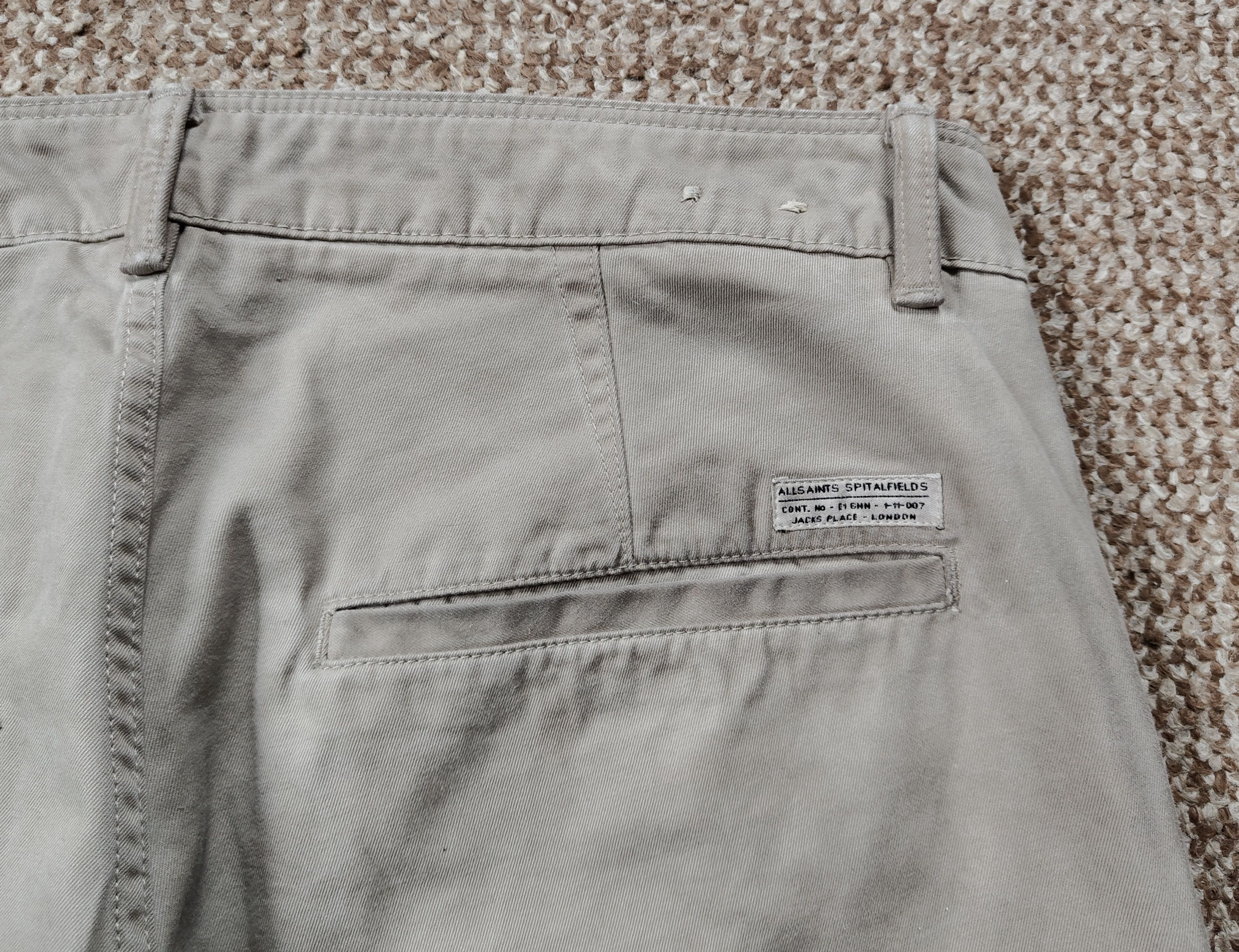 Allsaints Allsaints Pseudo Chino Pants sz W32 Size US 32 / EU 48 - 4 Thumbnail