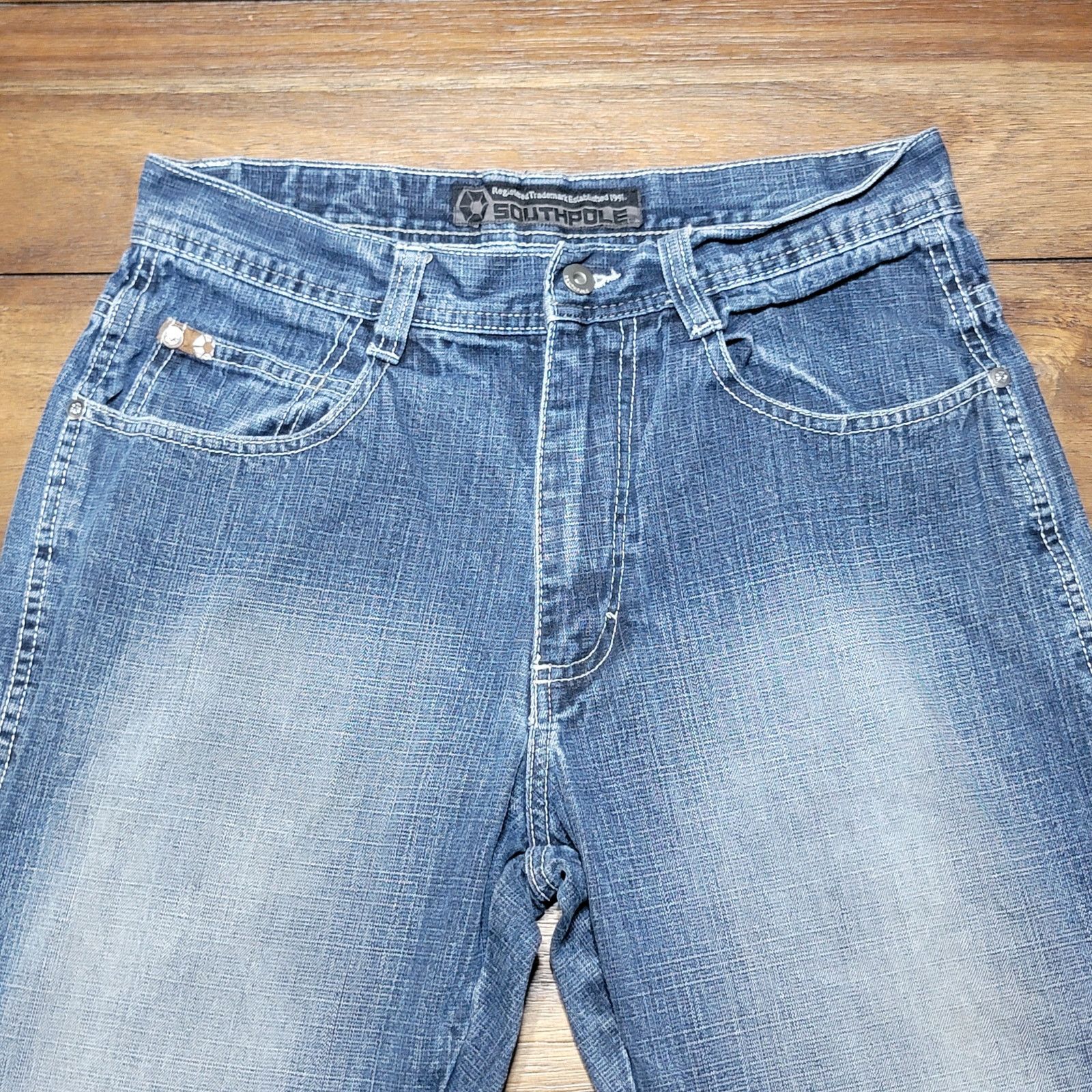 Southpole South Pole Straight Denim Jeans - Size 30 Size US 30 / EU 46 - 2 Thumbnail