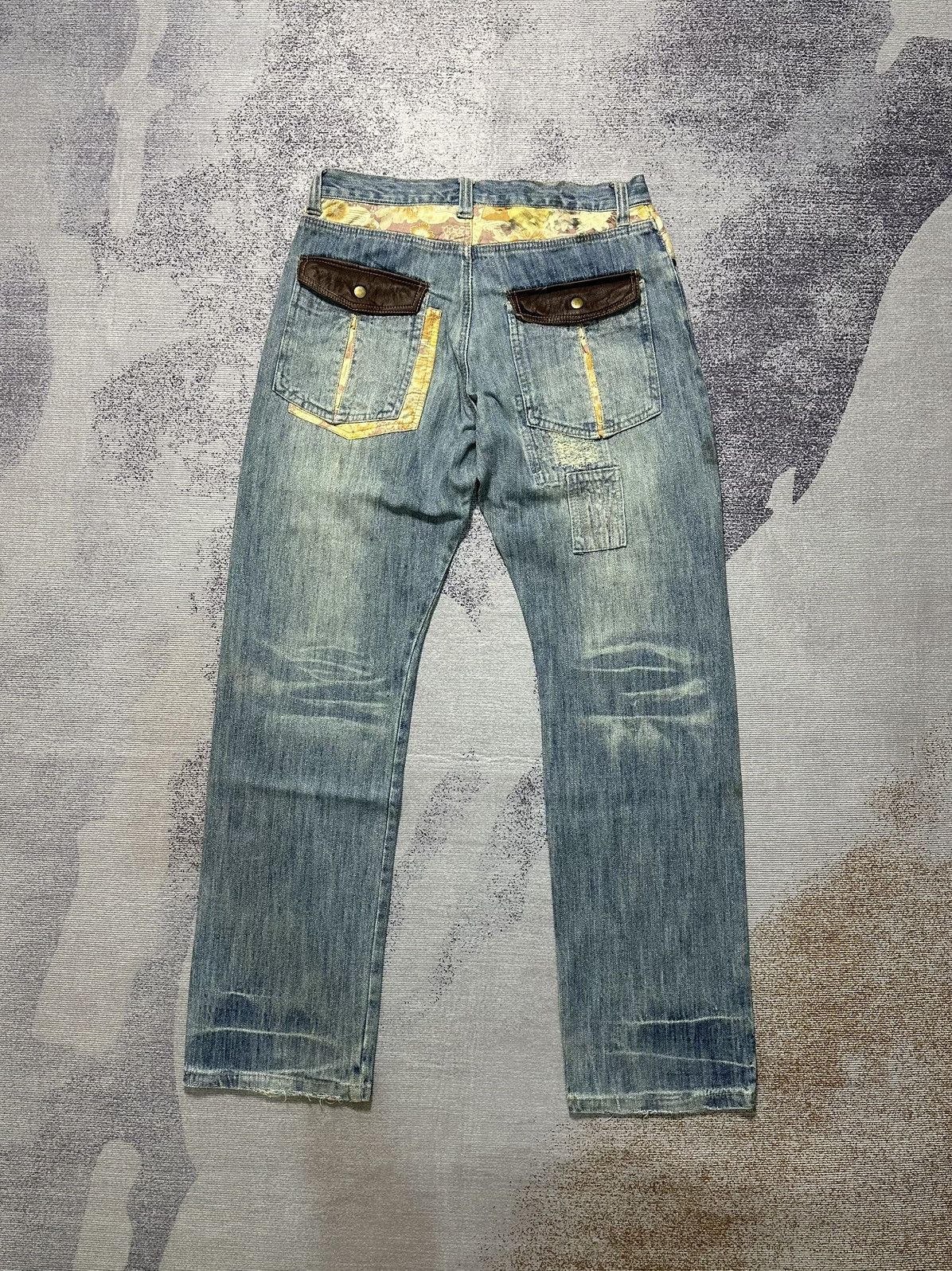 Kapital Vintage Kapital Patchwork Denim Japanese Brand Size US 32 / EU 48 - 2 Thumbnail