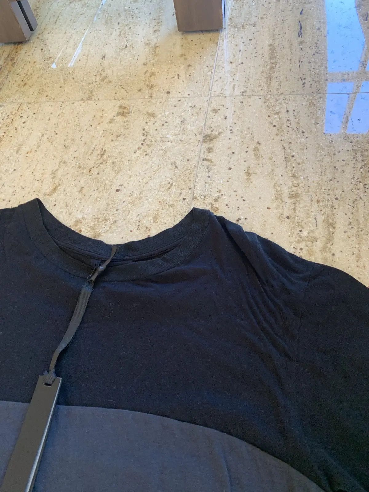 Ben Taverniti Unravel Project o1rshd1 L Jersey Double Hybrid Tee in Black Size US S / EU 44-46 / 1 - 7 Thumbnail