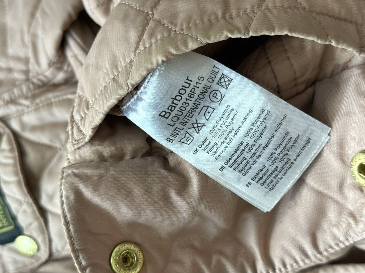 Barbour Barbour International Quilted jacket vintage light pink Size XS / US 0-2 / IT 36-38 - 10 Thumbnail