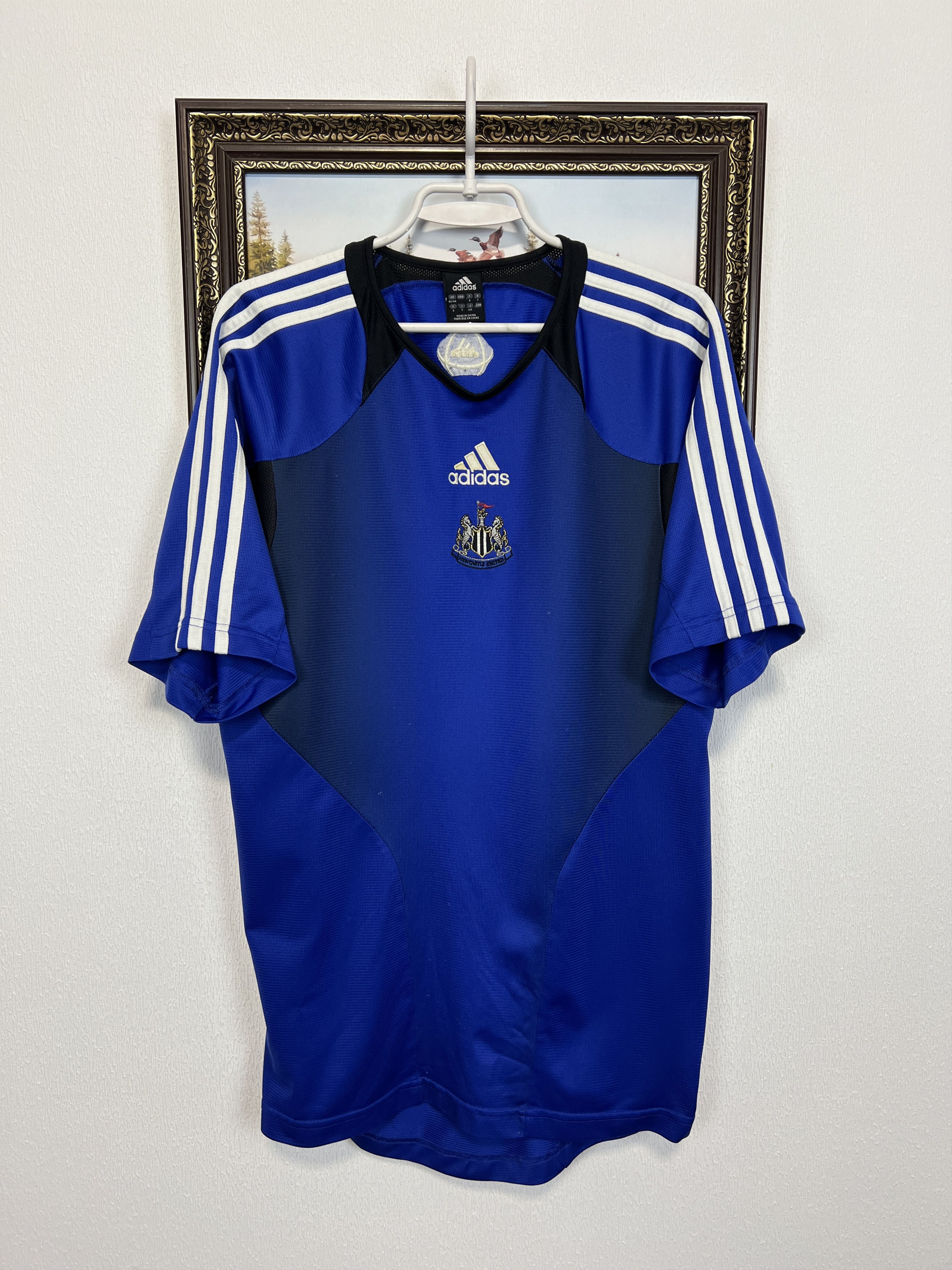 Adidas Vintage Newcastle United Football Train Shirt Soccer Jersey Size US L / EU 52-54 / 3 - 1 Thumbnail