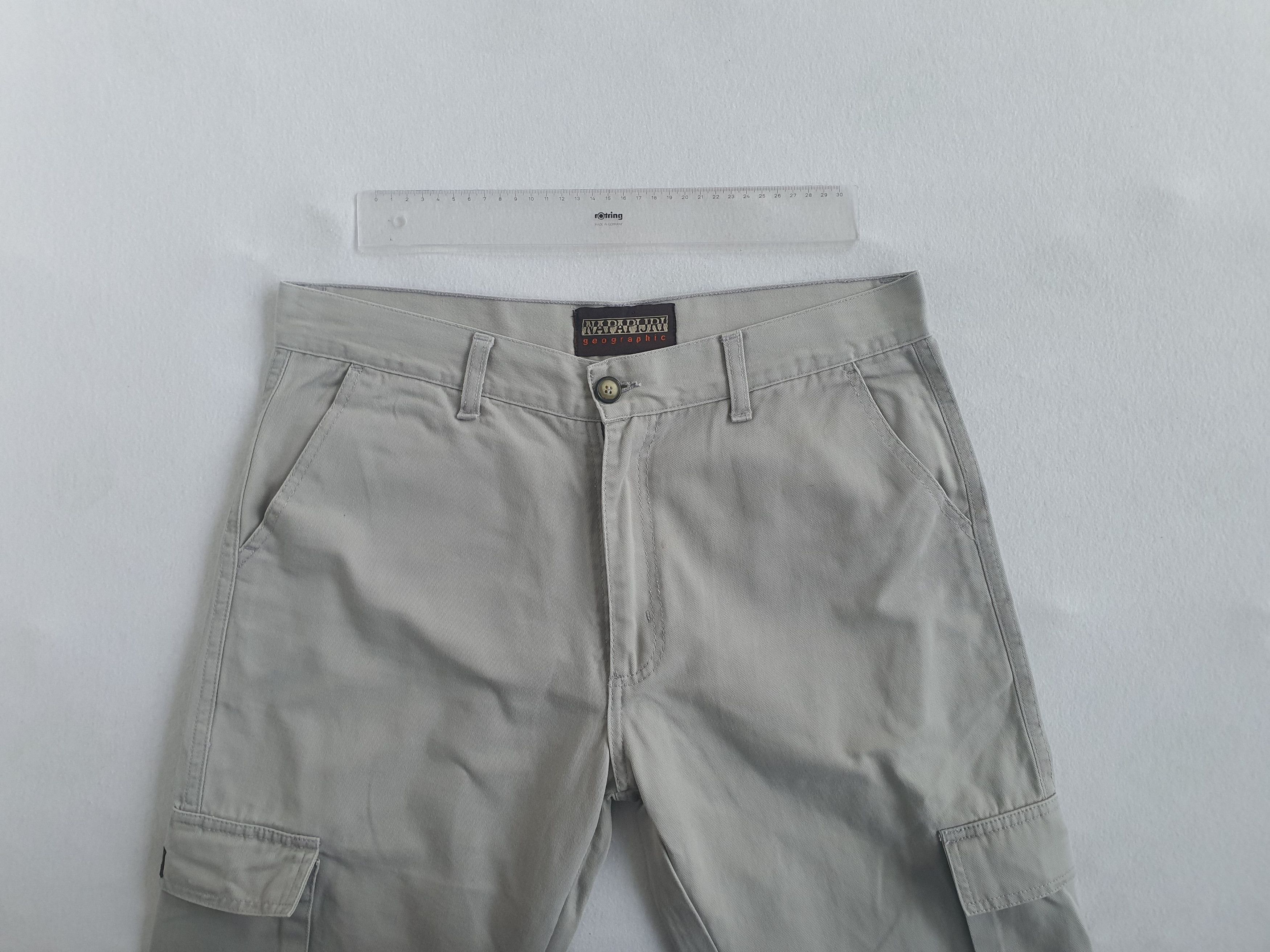 Napapijri Vintage (Y2K) Cargo Field Utility Pants Trousers - EU 48 Size US 34 / EU 50 - 4 Thumbnail