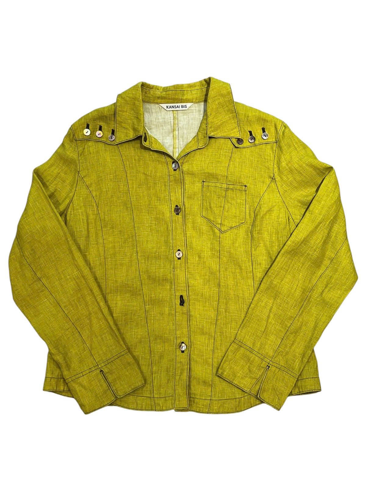 Kansai Yamamoto KANSAI BIS LONG-SLEEVED SHIRT Size US S / EU 44-46 / 1 - 1 Thumbnail