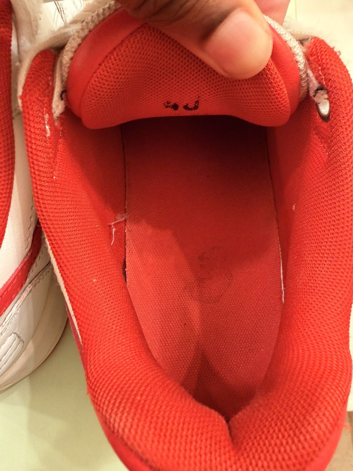 Off-White OFF-WHITE OUT OF OFFICE WHITE RED Size US 8 / EU 41 - 5 Thumbnail