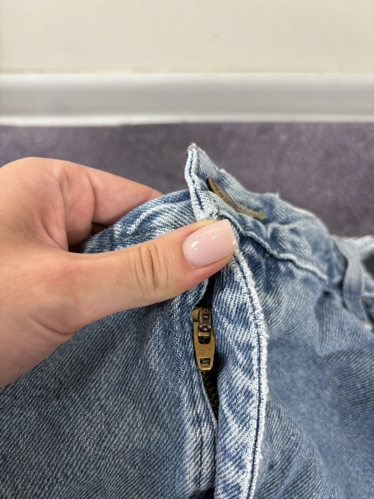 Dickies Vintage Dickies Y2K Relaxed Fit Hype Light Blue Denim Jeans Size US 38 / EU 54 - 13 Thumbnail