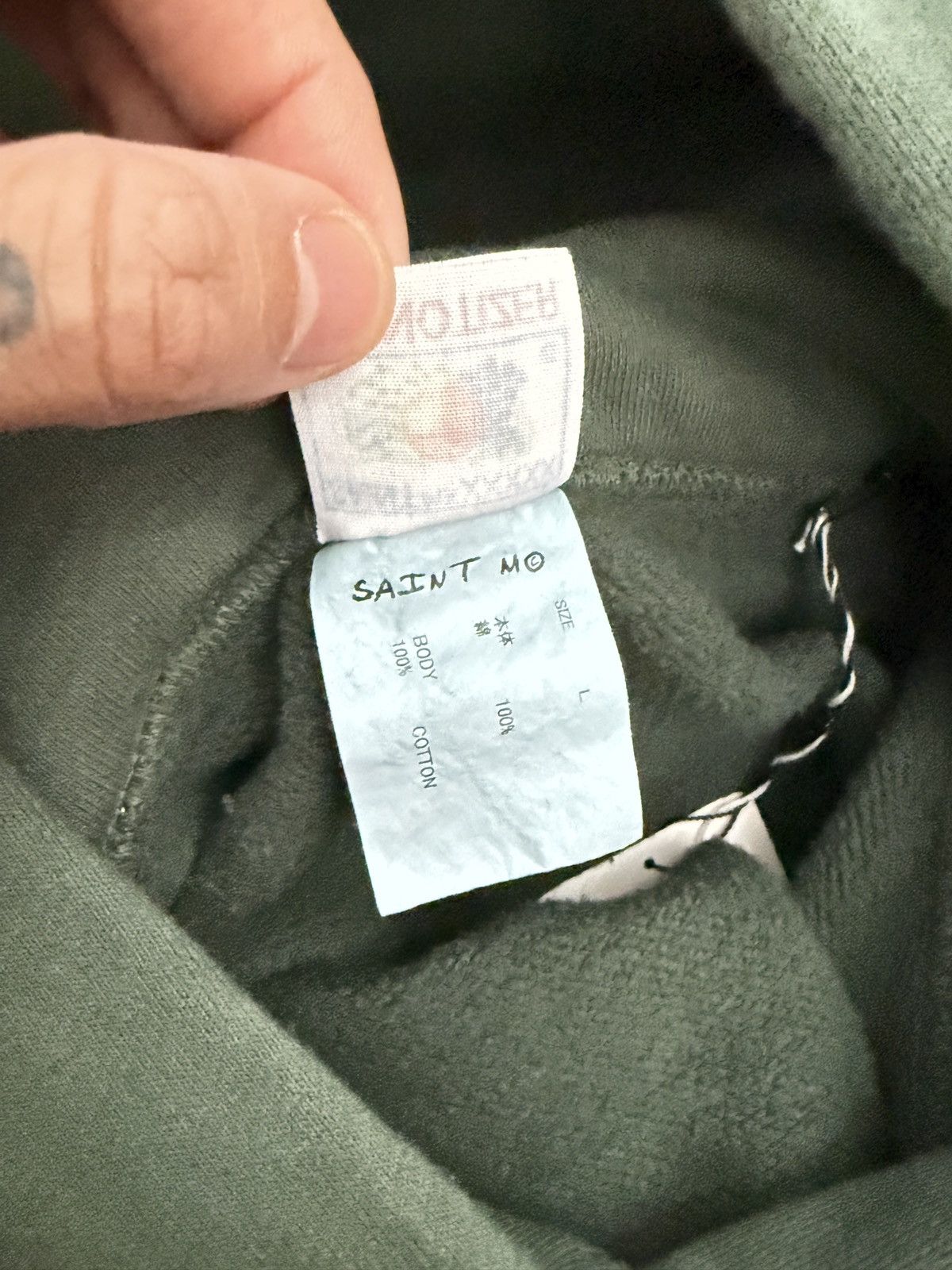 Saint Michael Saint michael logo hoodie Size US M / EU 48-50 / 2 - 3 Thumbnail