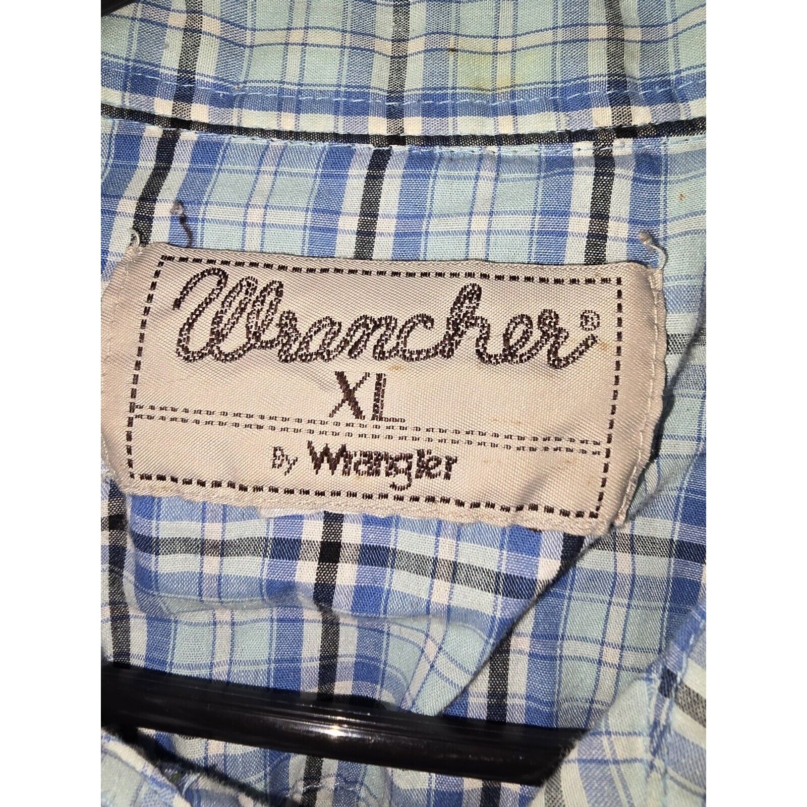 Wrangler Vintage Wrangler Pearl Snap Men's Short Sleeve Shirt Size XL Size US XL / EU 56 / 4 - 5 Thumbnail