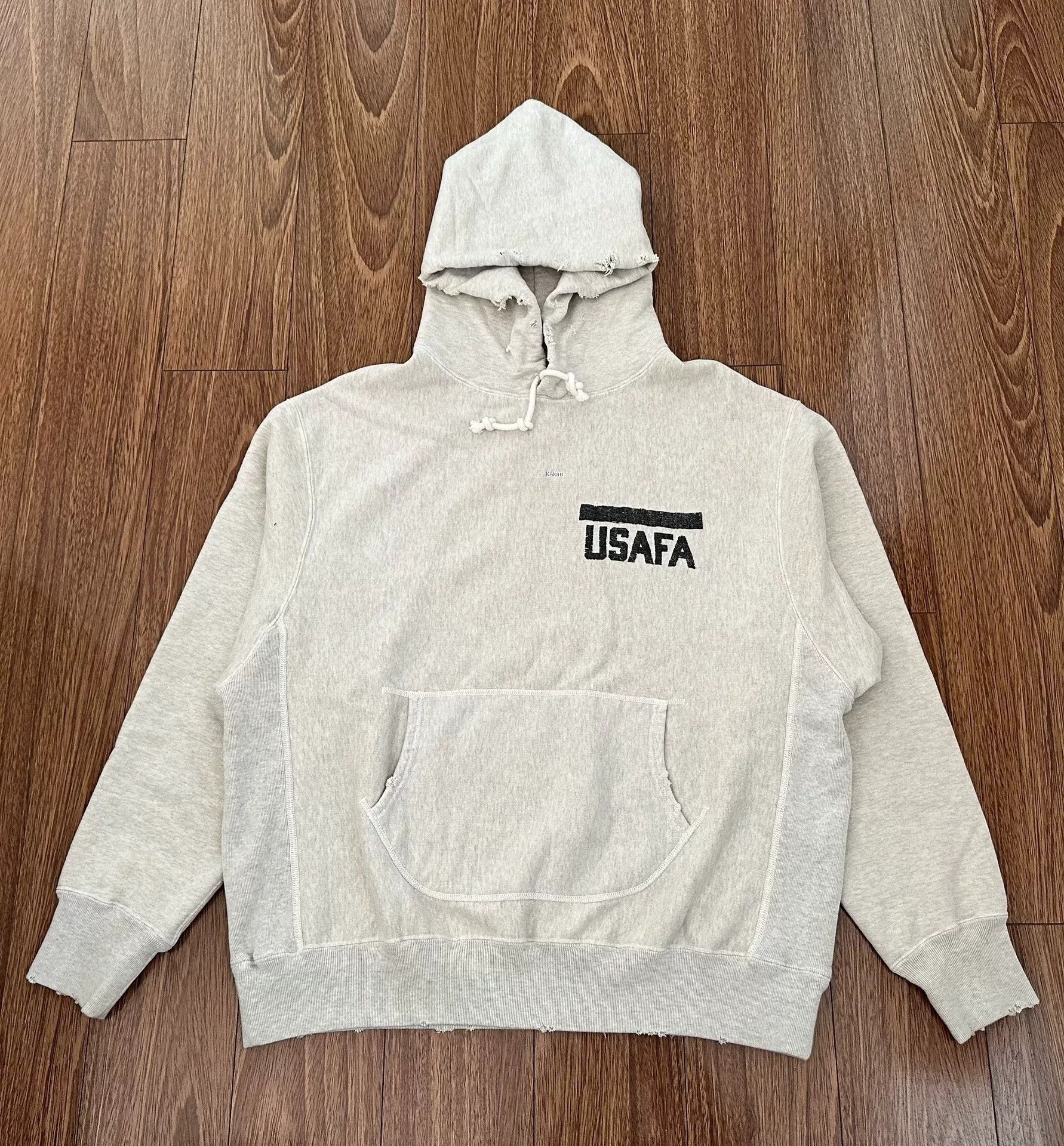 Bow3ry Bow Wow USAFA 23SS Vintage Hoodie Size US XL / EU 56 / 4 - 1 Thumbnail