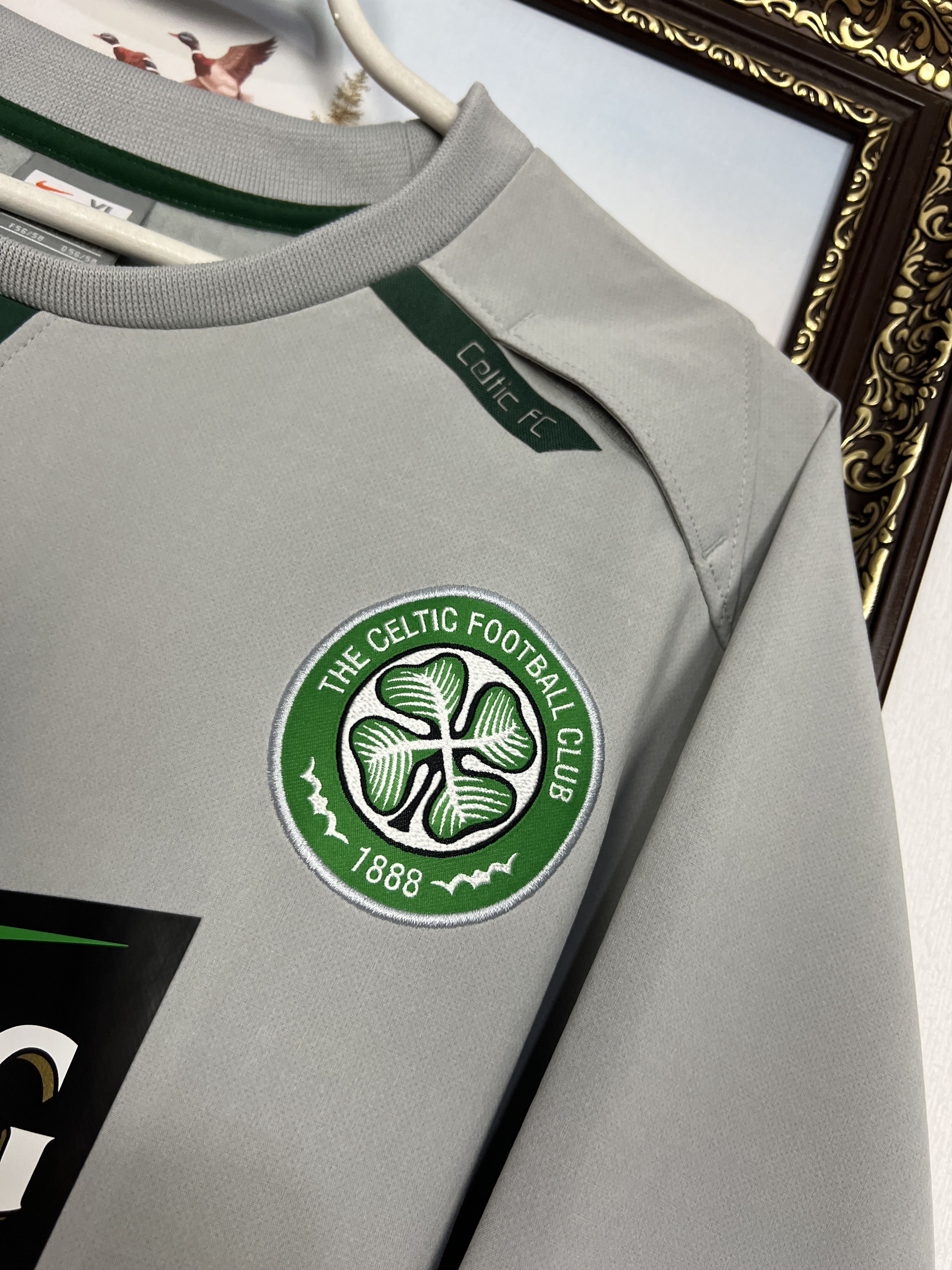 Nike Celtic Football Train Sweatshirt Soccer Track Top Rare Size US XL / EU 56 / 4 - 4 Thumbnail