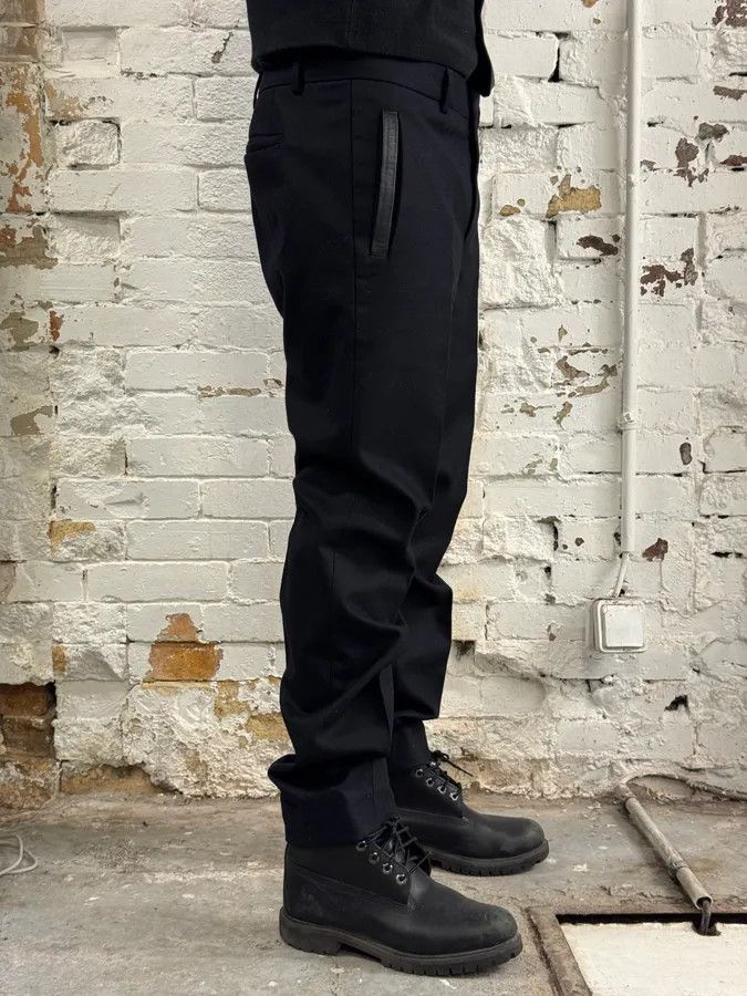 Givenchy AW2015 Givenchy Black Wool Tailored Pants by Riccardo Tisci Size US 34 / EU 50 - 3 Thumbnail