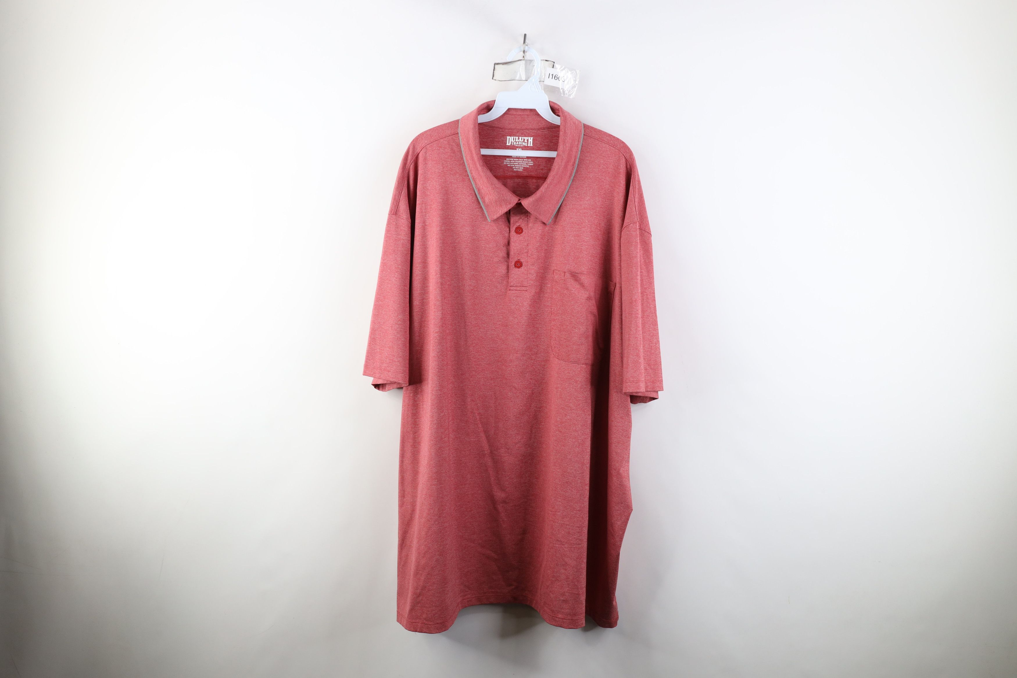 Duluth Trading Company Duluth Trading Co Short Sleeve Collared Golf Polo Shirt Red Size US XXL / EU 58 / 5 - 1 Thumbnail