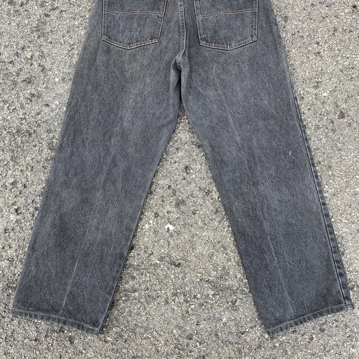 Yves Saint Laurent Yves Saint Laurent Pour Homme YSL Dark Grey Denim Pants Size US 32 / EU 48 - 6 Thumbnail