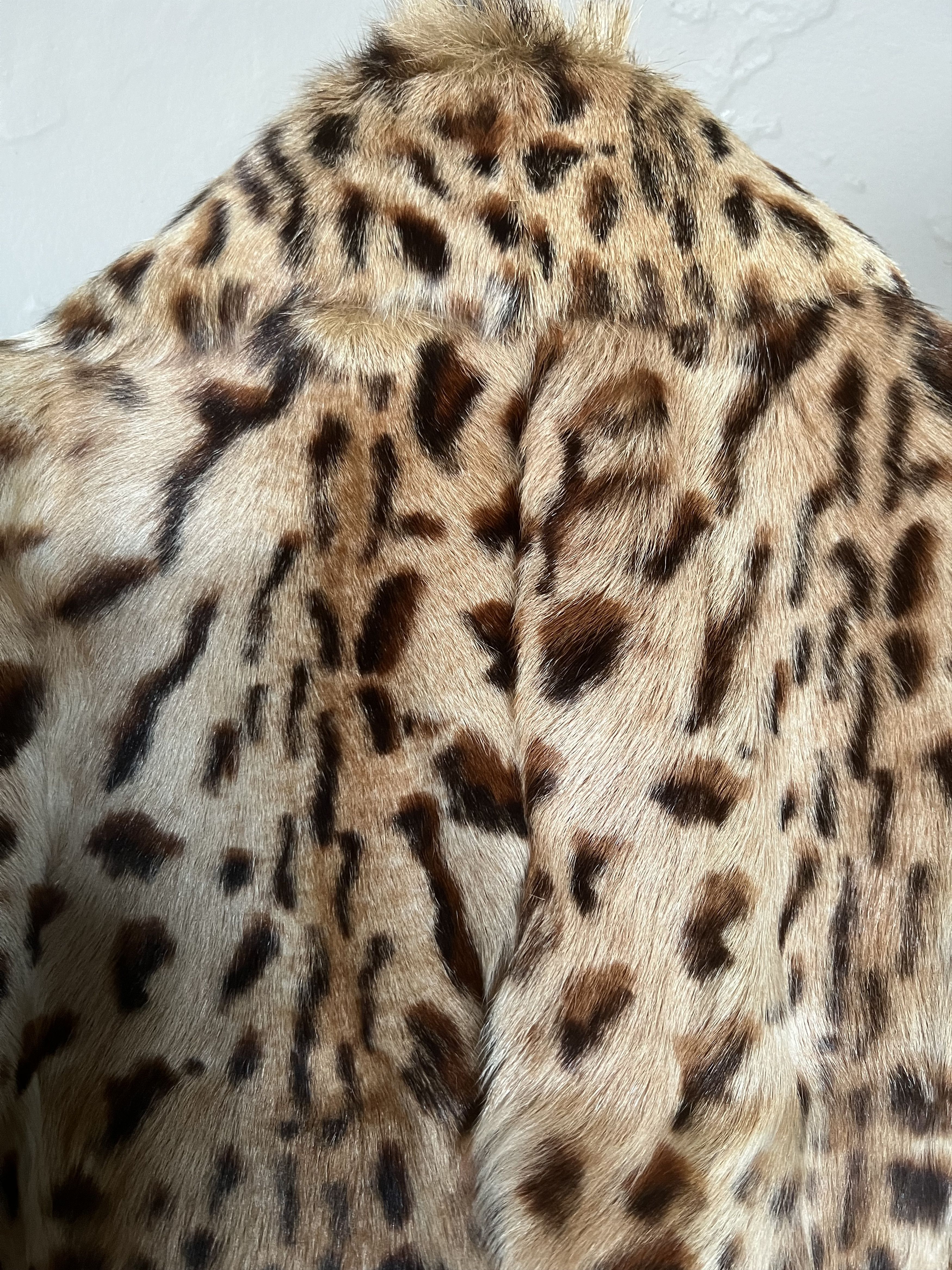 Dries Van Noten GRAIL Leopard-print Fur Coat F/W 2007 Sz M Size US M / EU 48-50 / 2 - 4 Thumbnail
