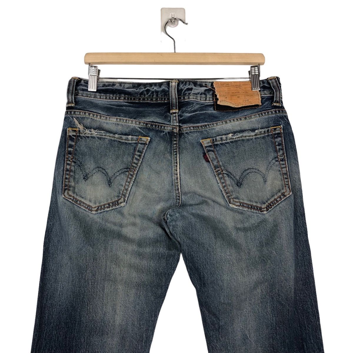 Hysteric Glamour 🔥Vintage Denim Jeans Red Line Edwin Japan Made Size US 32 / EU 48 - 9 Thumbnail