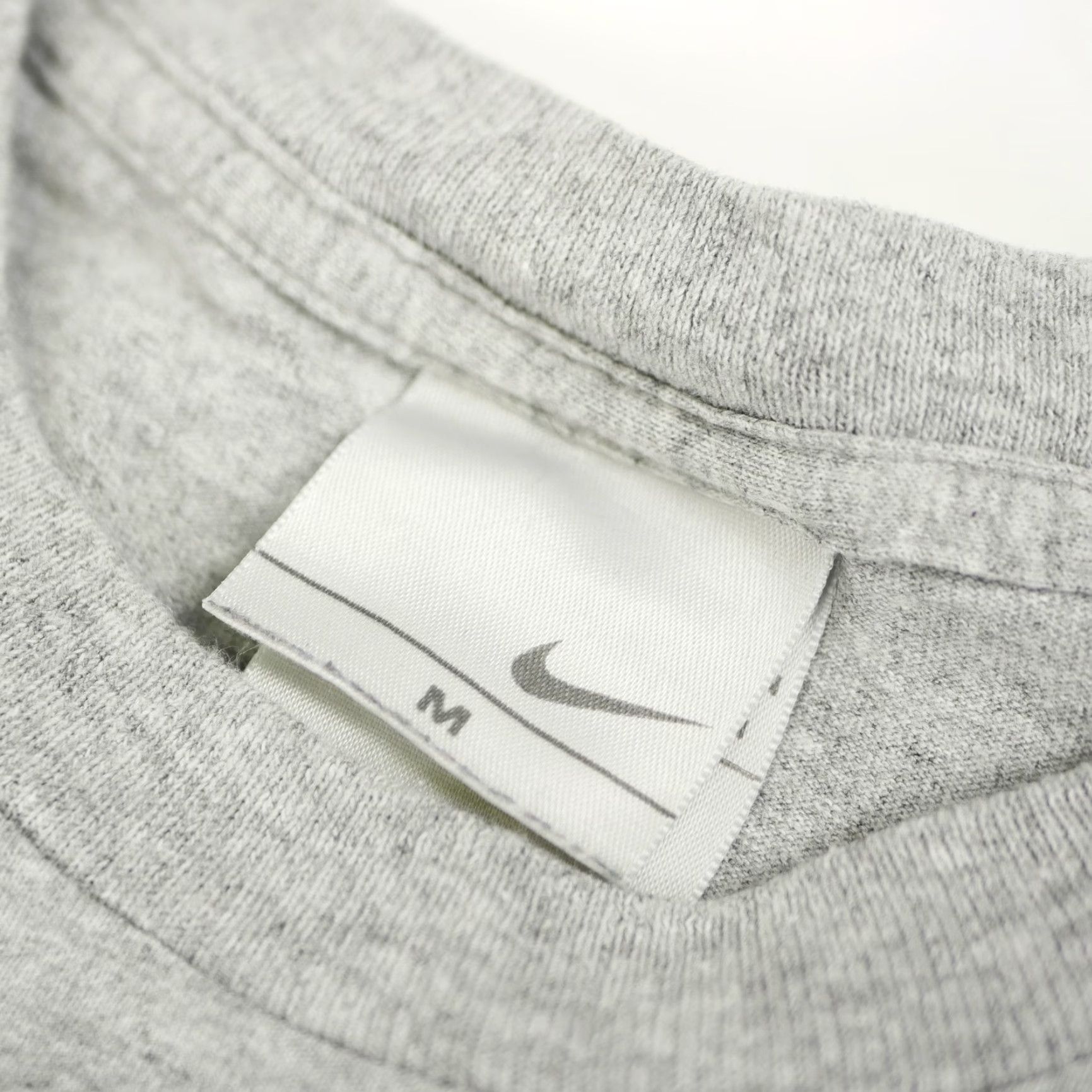 Nike Nike Shirt Mens Medium Gray Basketball Athletic Tee Swoosh Logo Crew Neck Cotton Blend Short Sleeve Graphic Print Nike Air Vintage No Size US M / EU 48-50 / 2 - 3 Thumbnail