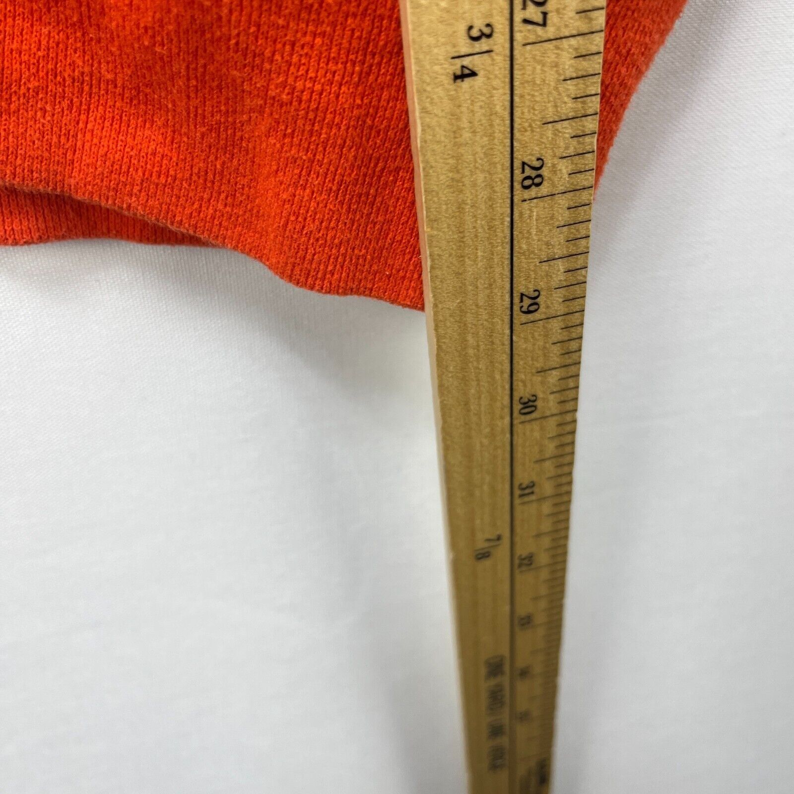 Russell Athletic × Vintage Vintage '90s Russell Athletic Orange Blank XL Made in USA Size US XL / EU 56 / 4 - 7 Thumbnail