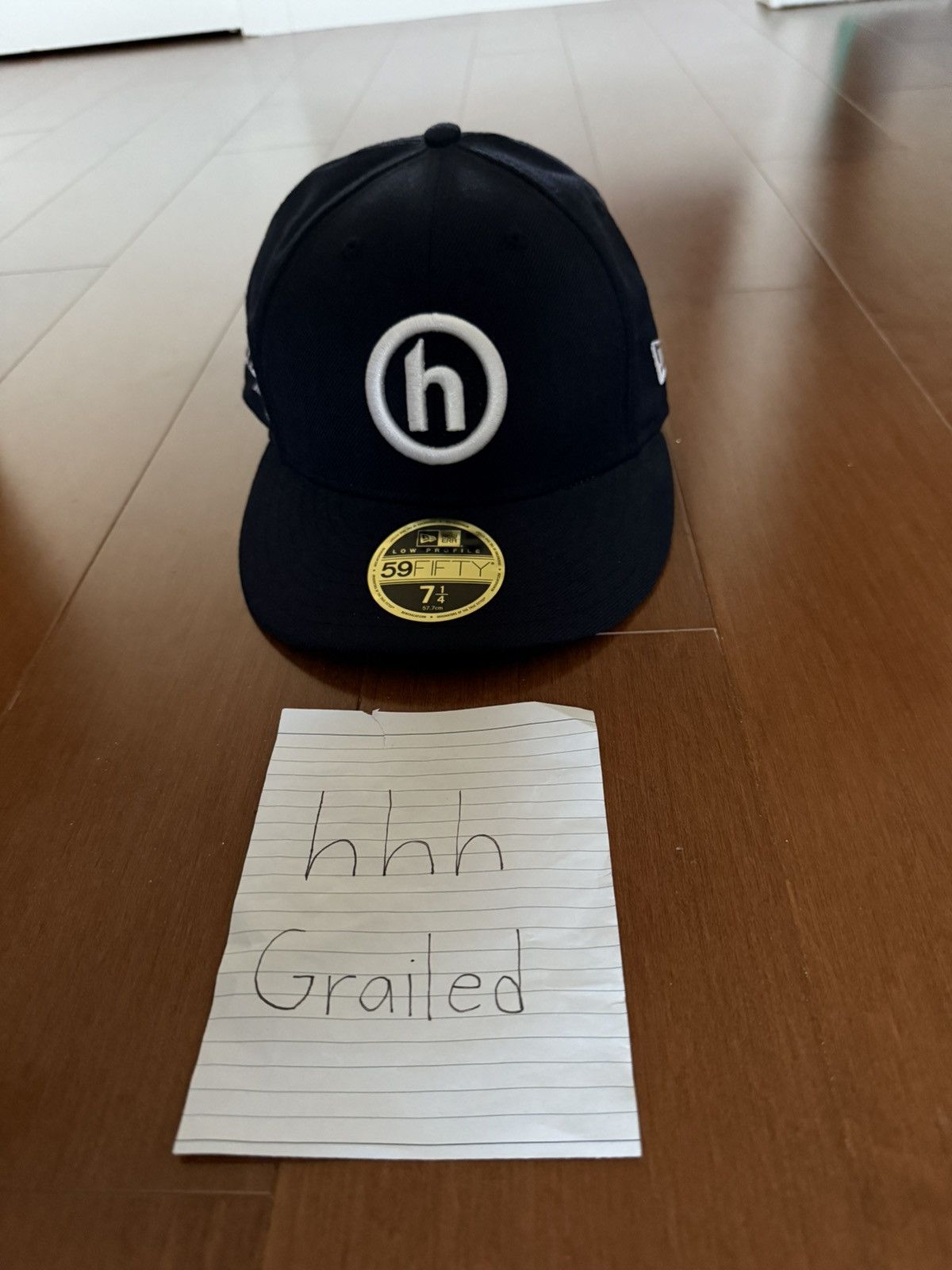 帽子 Hidden NY H logo New Era Fitted Blue Hidden NY × New Era Cap H logo Size:7 5/8 Color:Blue NM cond