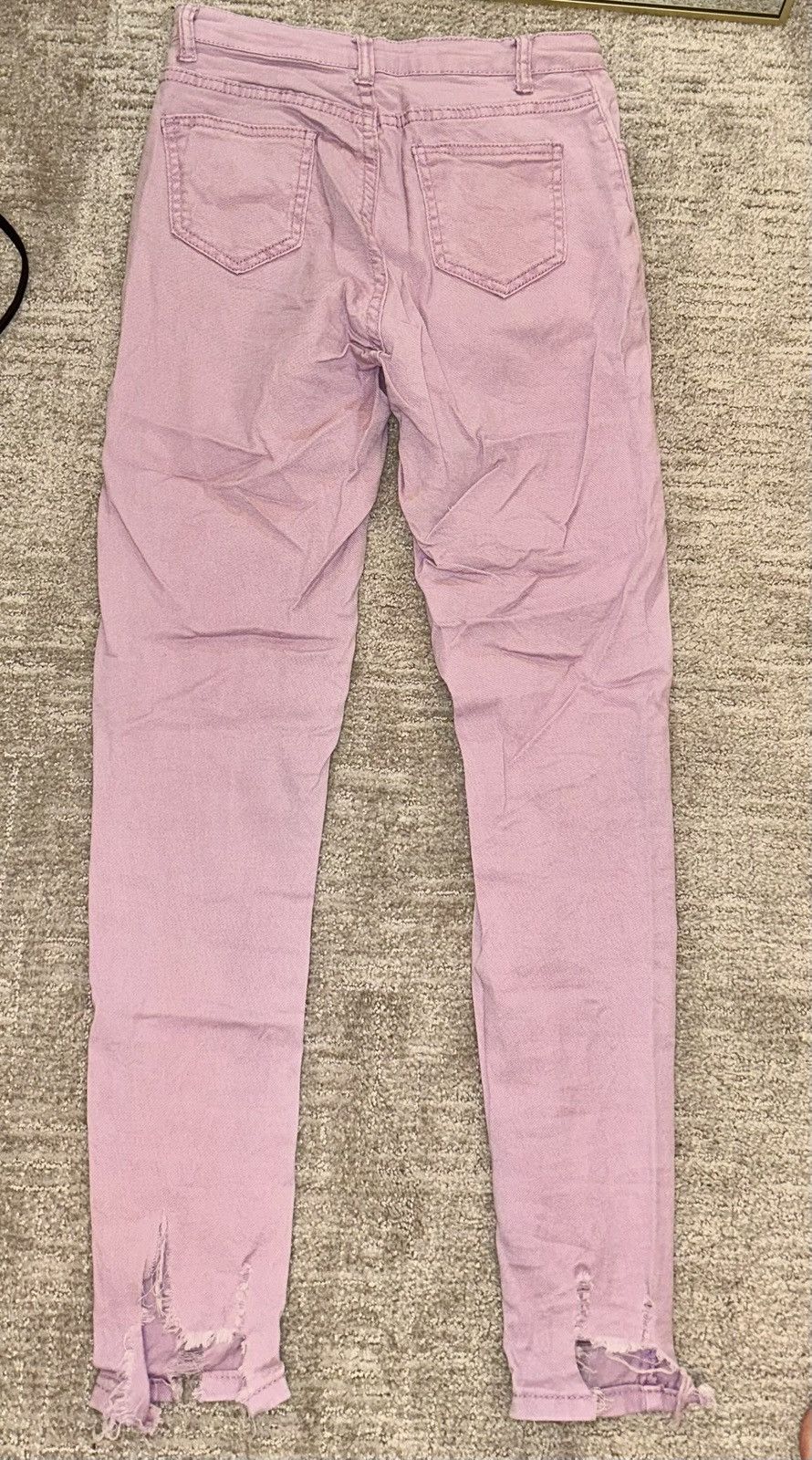 Shein Purple Shein skinny jeans Size 26" / US 2 / IT 38 - 3 Thumbnail