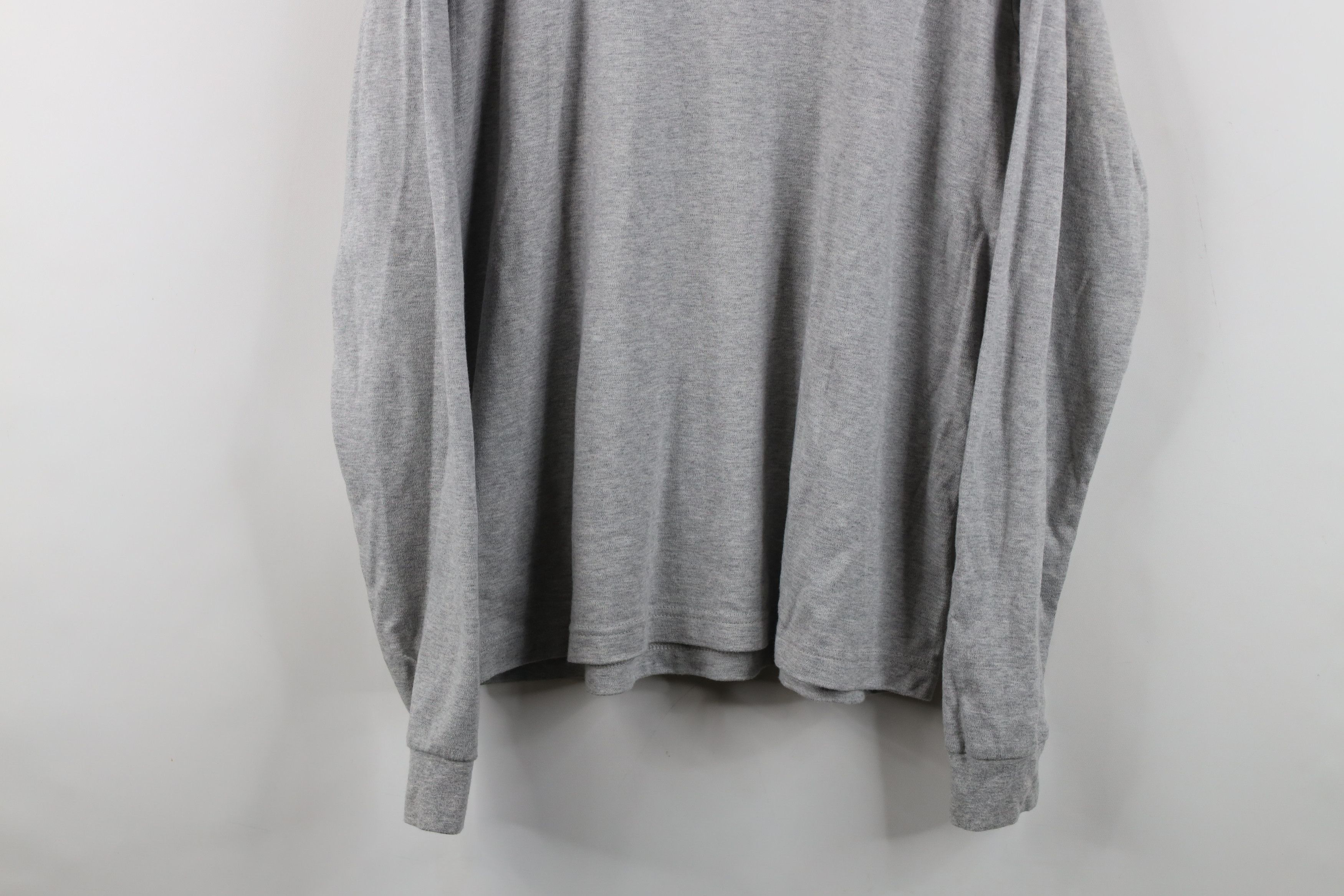 Eddie Bauer Vintage 90s Eddie Bauer Long Sleeve Turtleneck T-Shirt Gray Size US XL / EU 56 / 4 - 3 Thumbnail