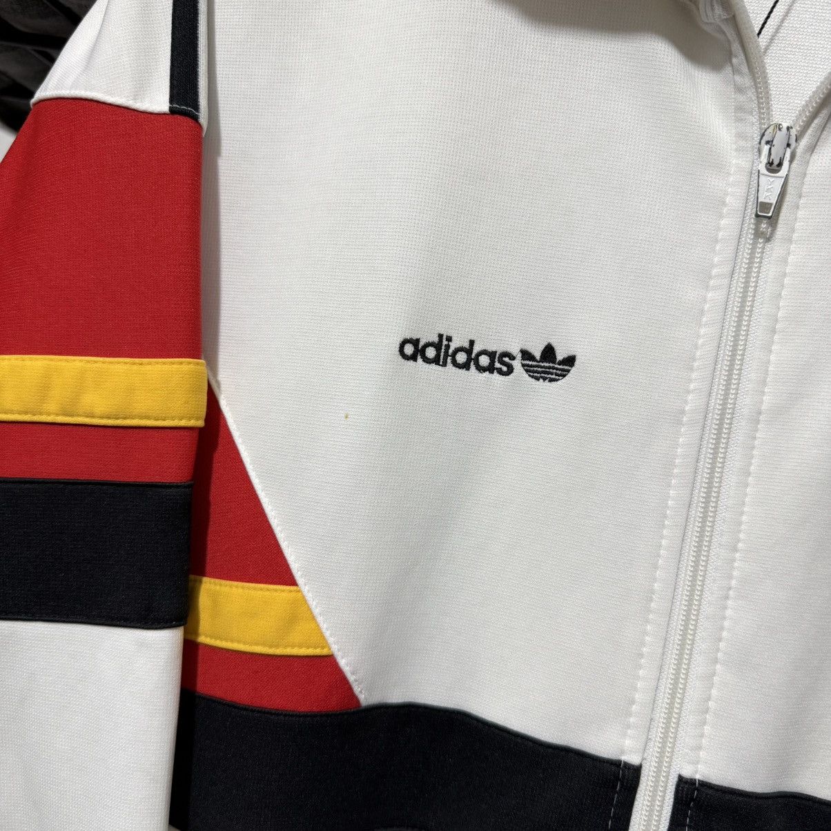 Vintage Vintage adidas 80s germany track top Size US M / EU 48-50 / 2 - 7 Thumbnail