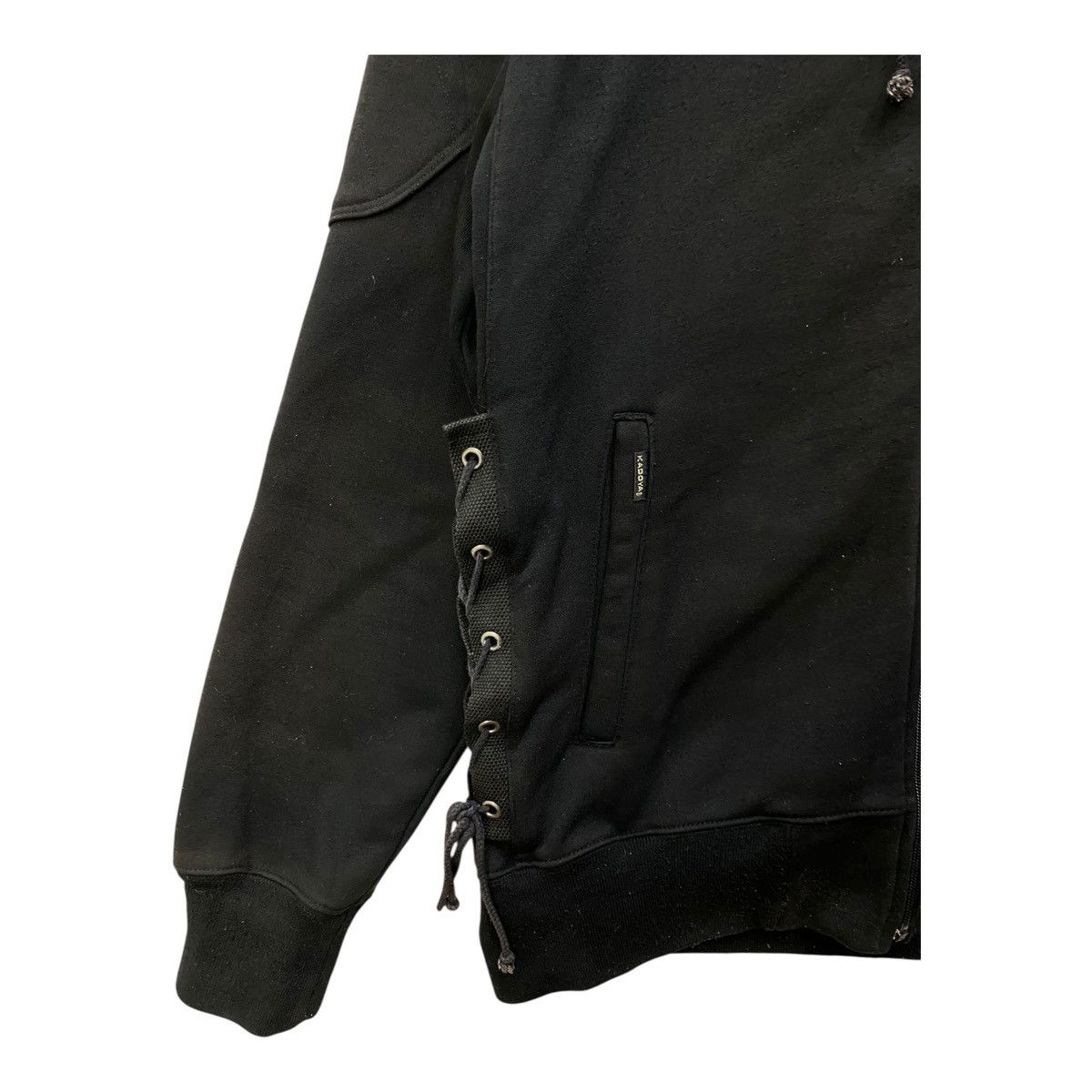 Kadoya Japanese Brand Kadoya Heavy Cotton Motorcycle Jacket Hoodie Size US L / EU 52-54 / 3 - 4 Thumbnail