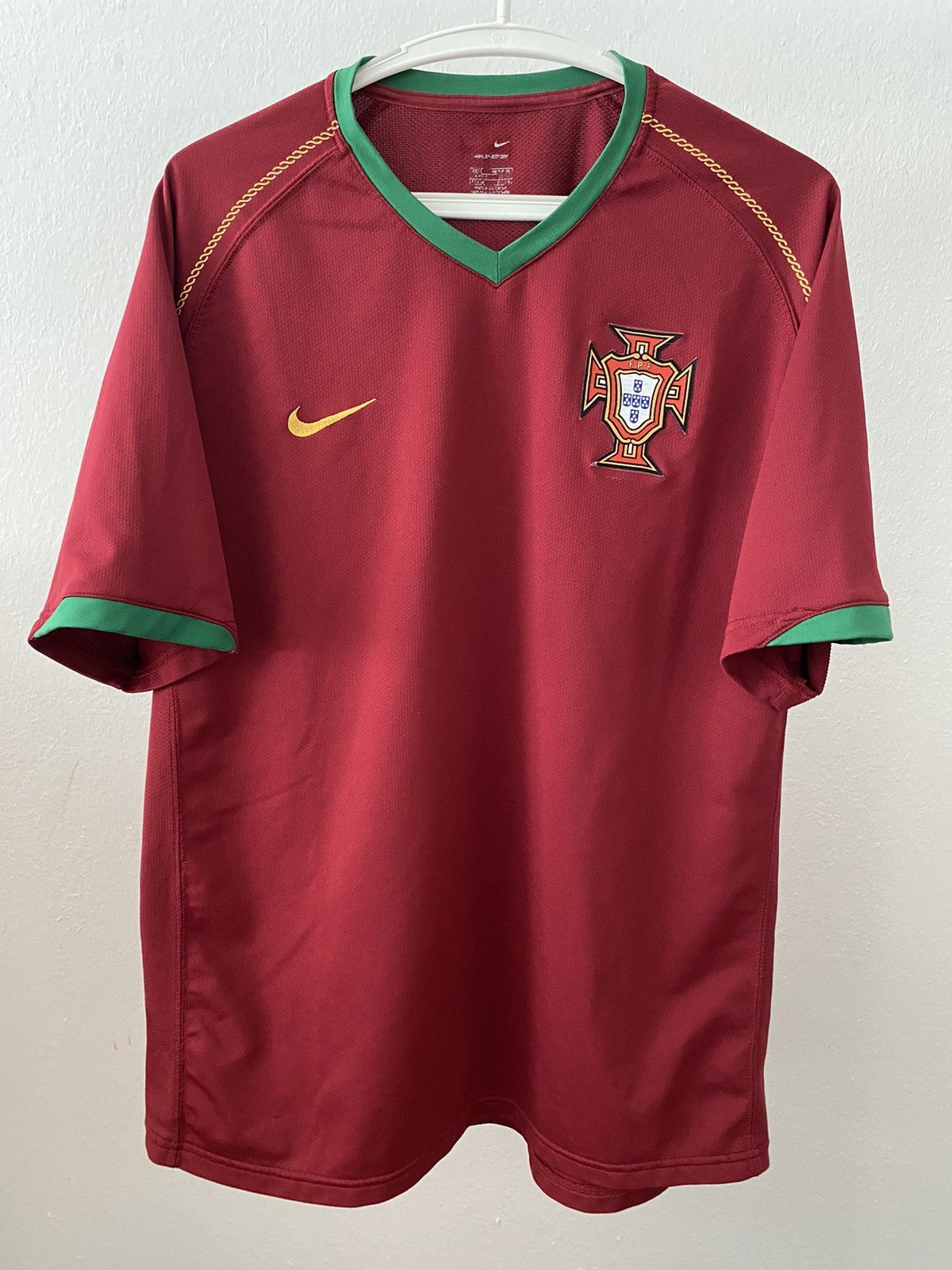 Nike × Vintage JERSEY PORTUGAL 2006-2008 VINTAGE RARE Size US L / EU 52-54 / 3 - 1 Thumbnail