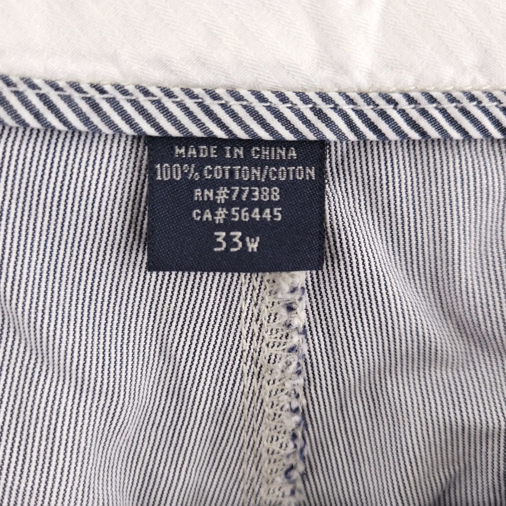 J.Crew J.CREW Club Shorts Mens 34 Blue White Stripe Chino Shirt? Size US 34 / EU 50 - 3 Thumbnail