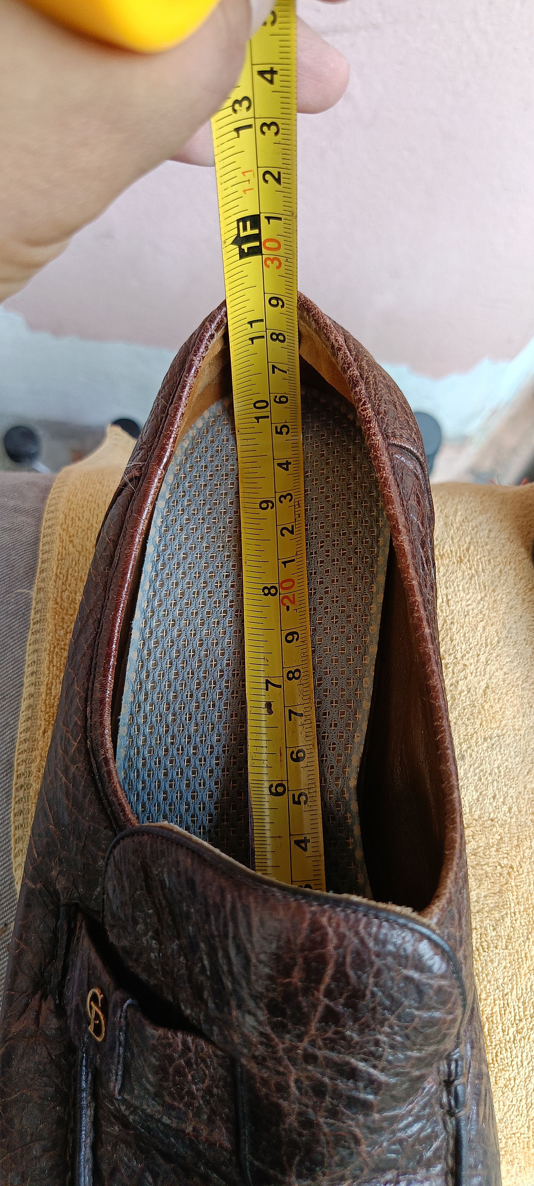 Dior Vintage Christian Dior Leather shoes Size US 9.5 / EU 42-43 - 13 Thumbnail