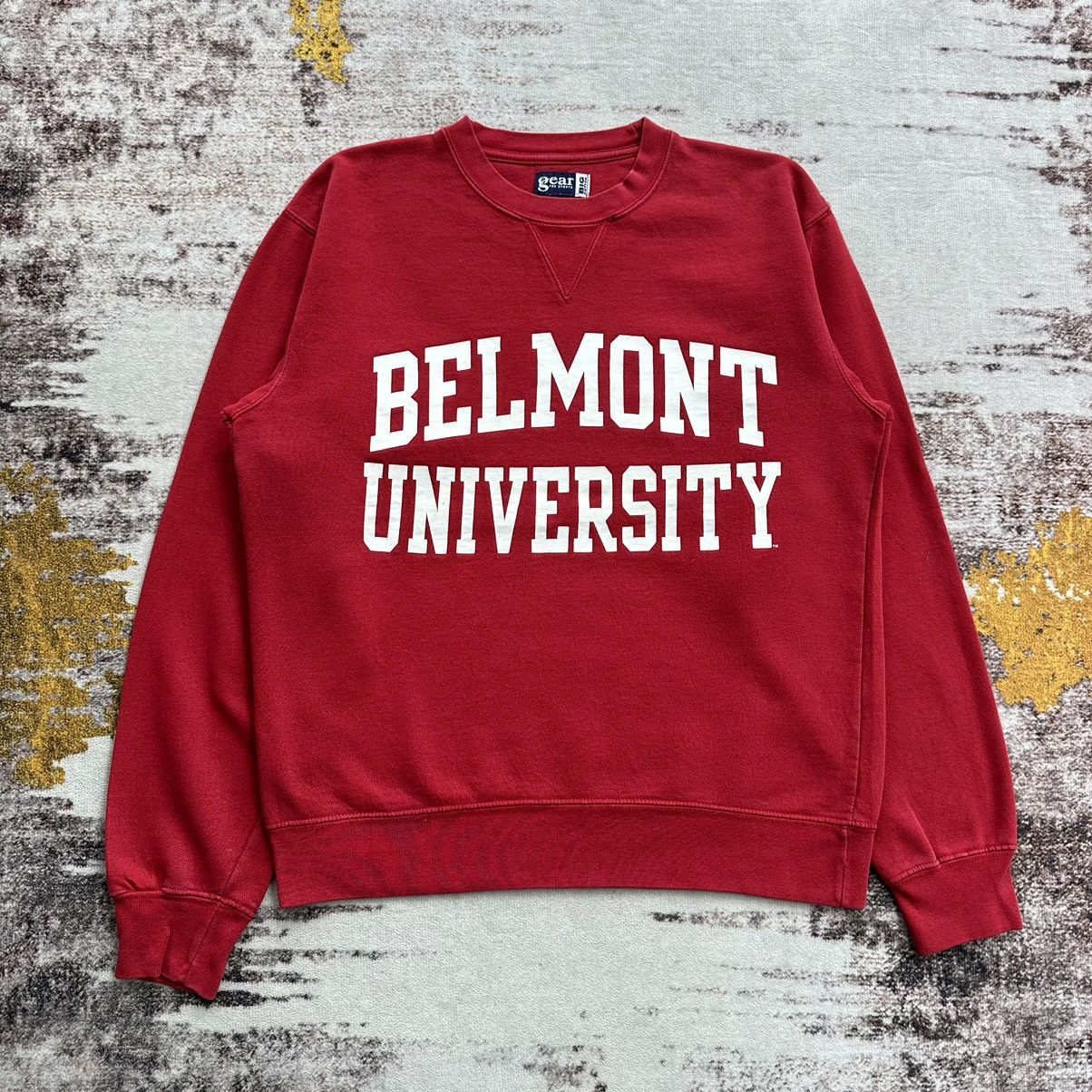 Vintage VINTAGE BELMONT UNIVERSITY AMERICAN COLLEGE SPELL OUT Size US S / EU 44-46 / 1 - 2 Thumbnail