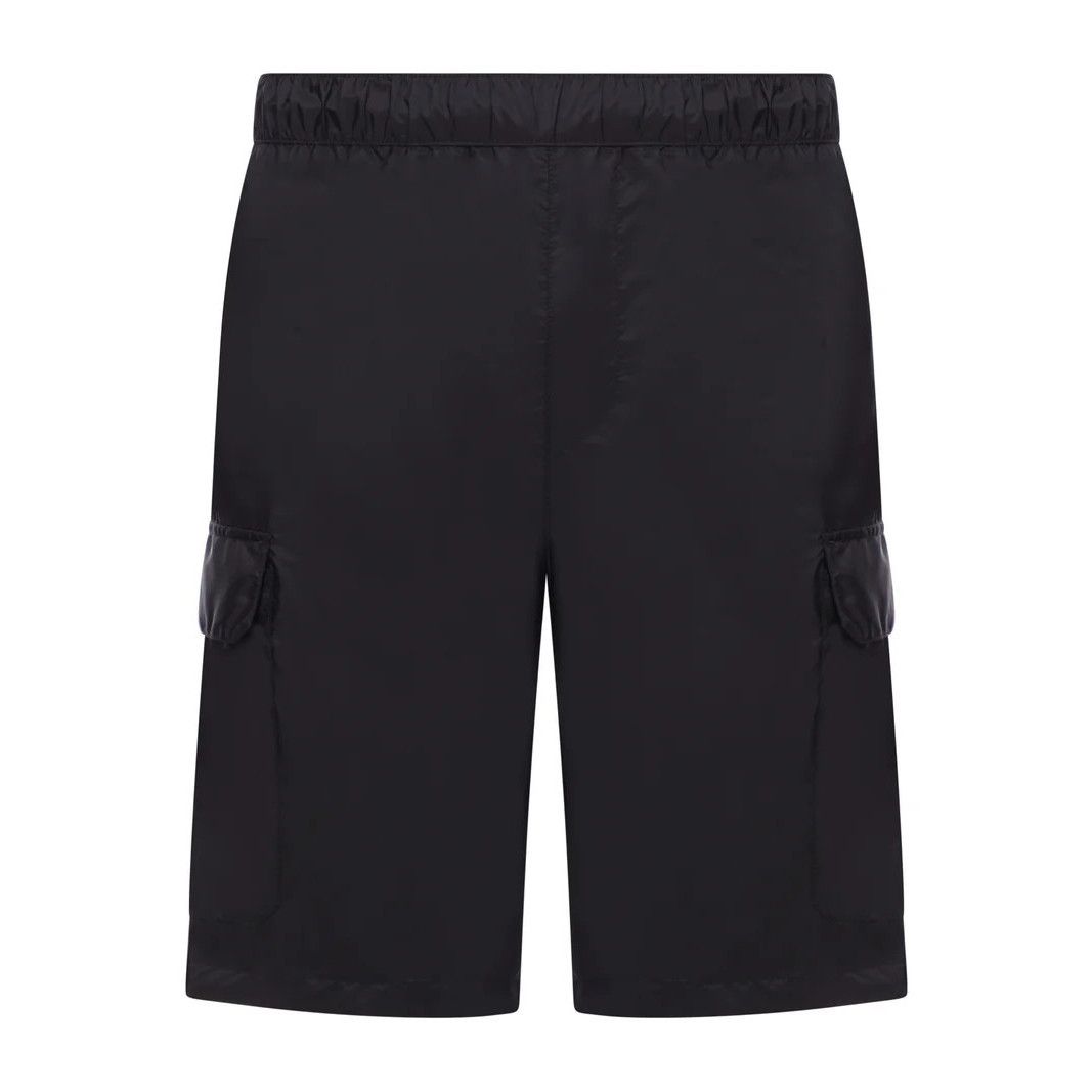 Prada PRADA Black Re-Nylon Shorts New & Authentic (Men's size:US 3 Size US 32 / EU 48 - 1 Thumbnail