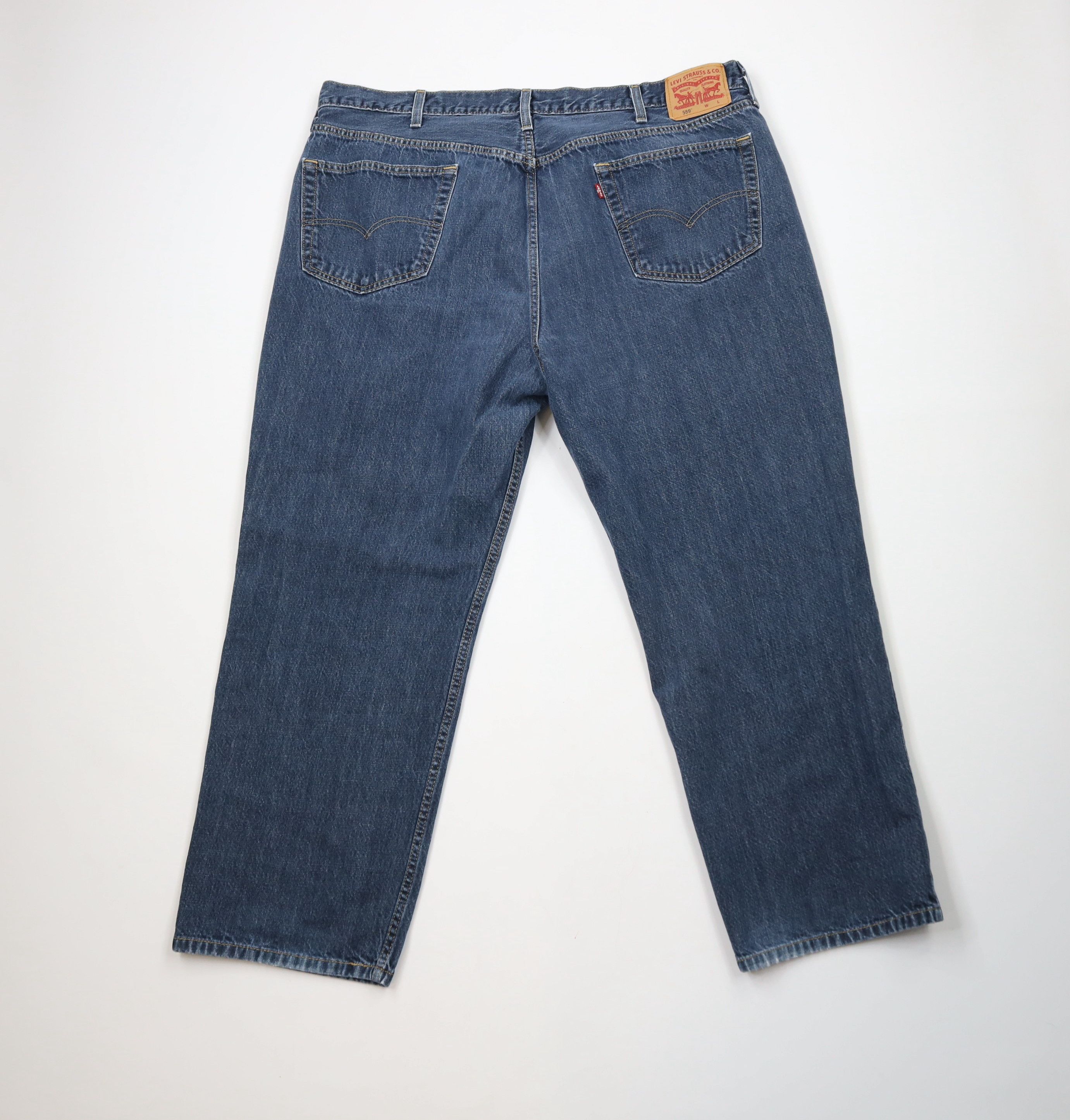 Levi's × Vintage Vintage Y2K Levis 559 Relaxed Straight Wide Leg Denim Jeans Size US 44 / EU 60 - 8 Thumbnail