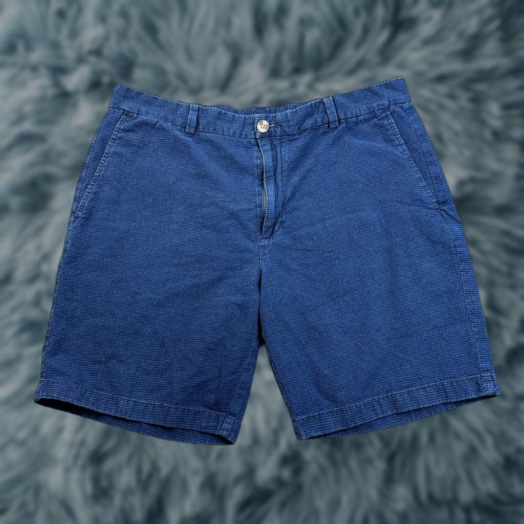 Vineyard Vines Vineyard Vines Chino Shorts Mens 36 Blue Preppy Casual Cotton Belt Loops Flat Front 8 In Inseam Size US 36 / EU 52 - 1 Thumbnail