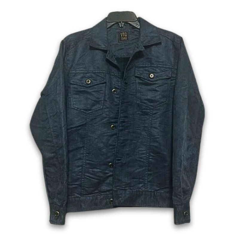 Other Vintage 1946 Jacket Button Waist Length Pockets Blue S NWOT Size US S / EU 44-46 / 1 - 2 Thumbnail
