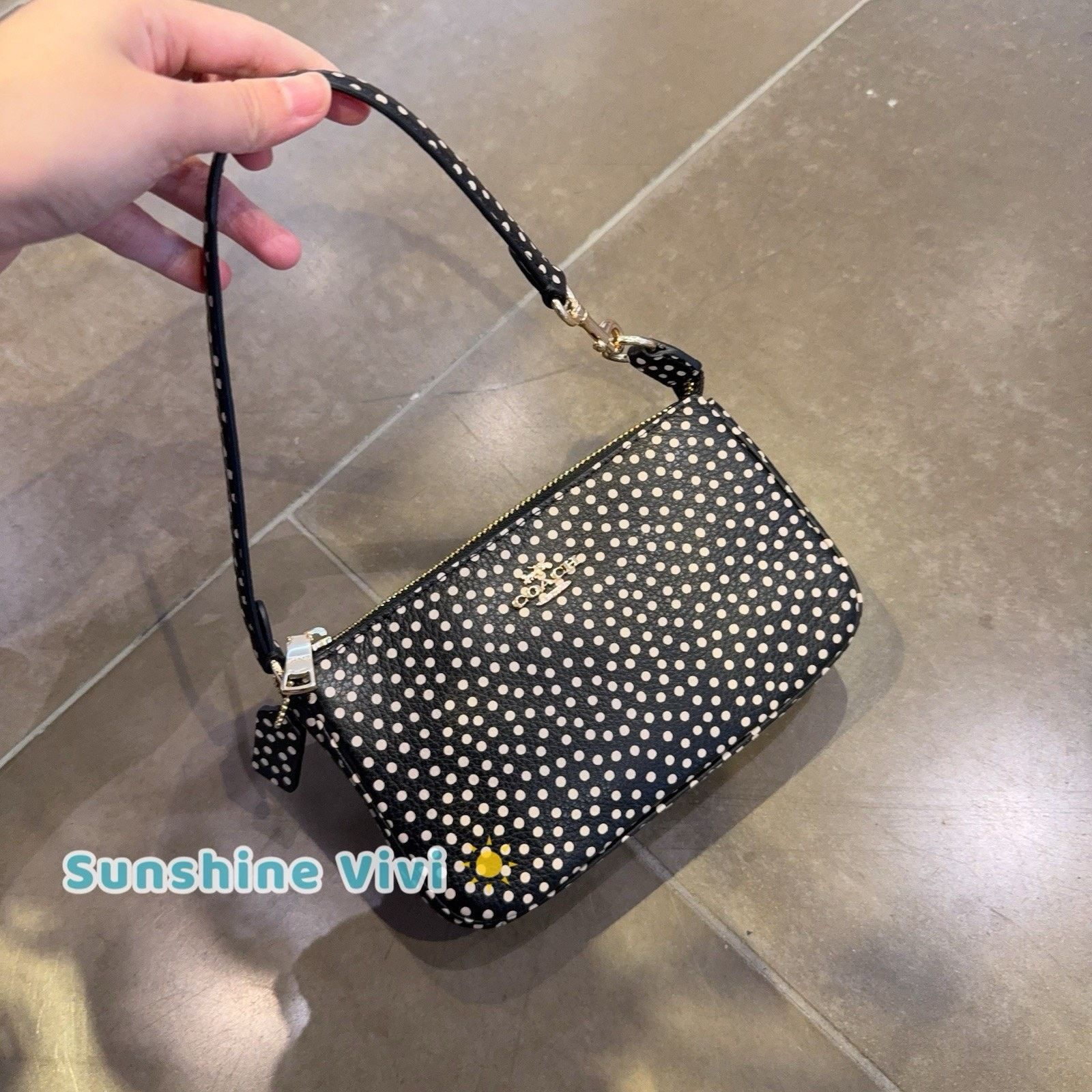 NWT Coach Nolita 19 With Spot CCF57 pebble leather Black