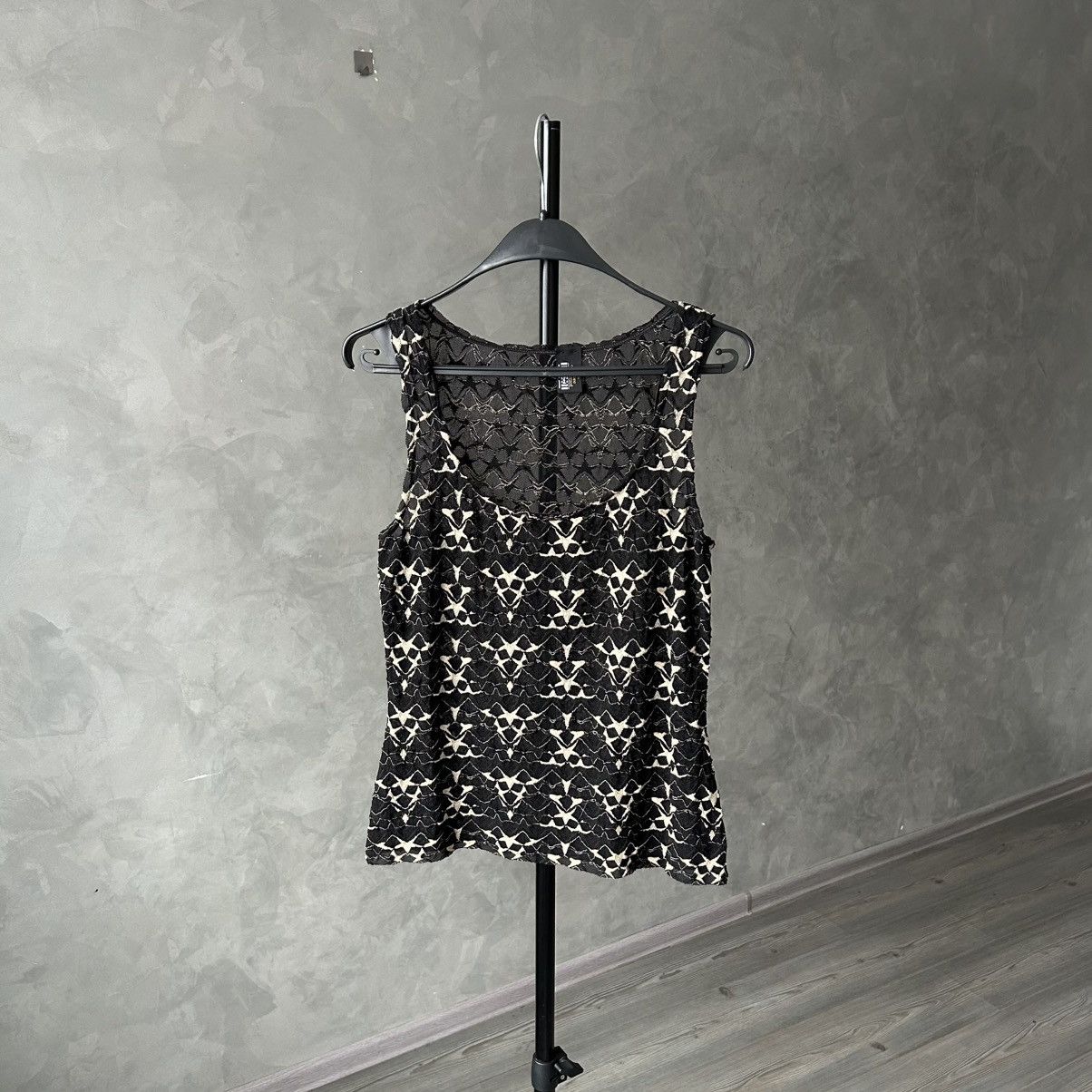 Vivienne Westwood 2004 Vivienne Westwood x Wolford Star Print Tank Top Size S / US 4 / IT 40 - 1 Thumbnail
