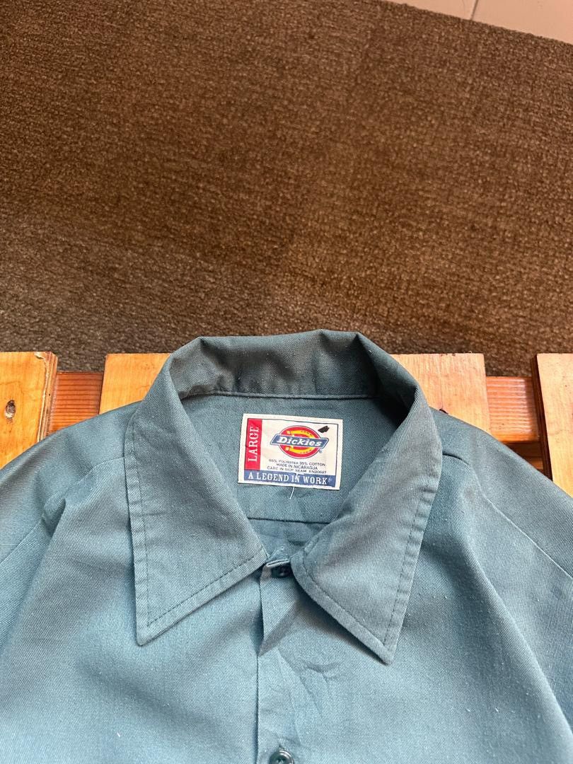 Dickies × Japanese Brand DICKIES WORKSHIRT Size US XL / EU 56 / 4 - 4 Thumbnail