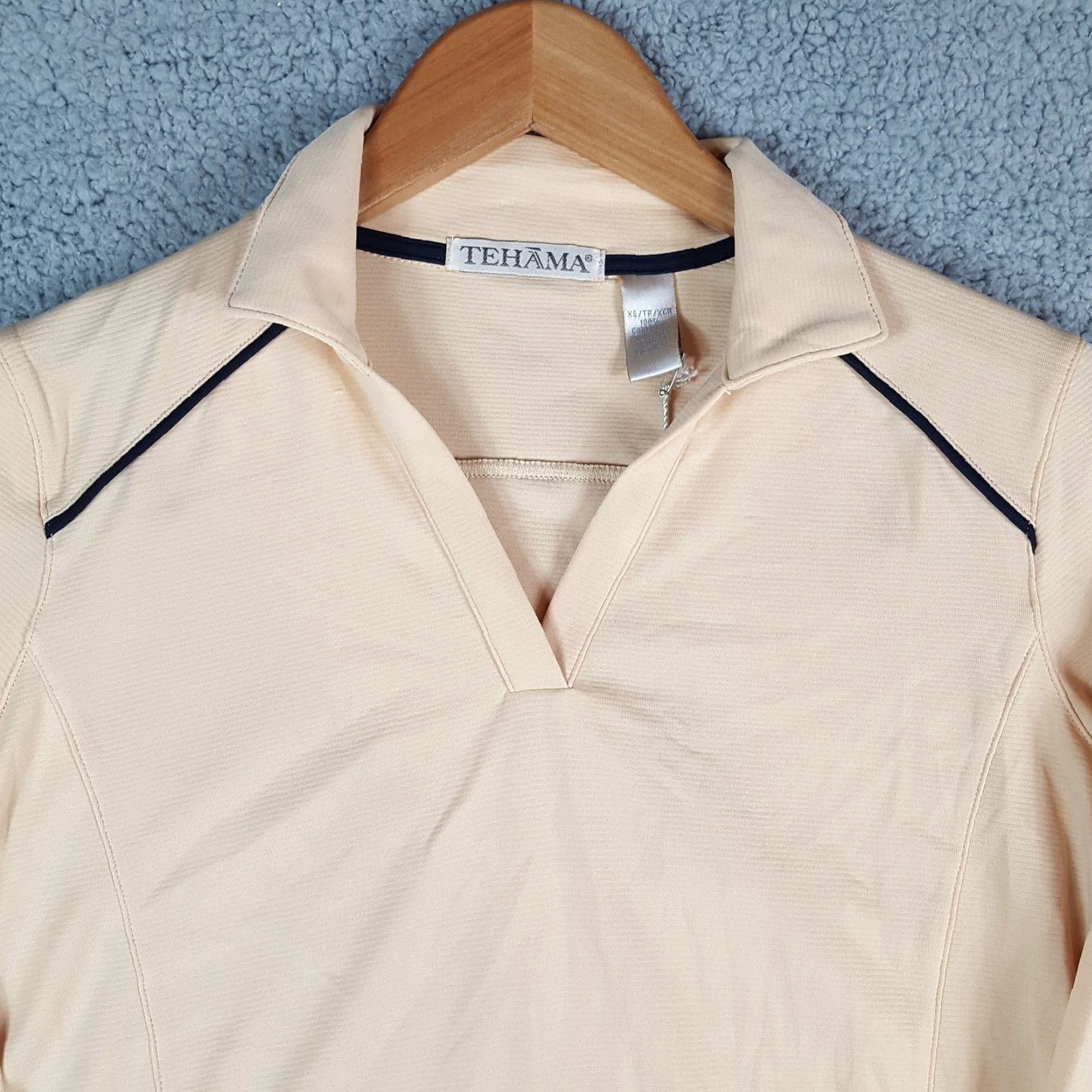 Vintage VINTAGE Tehama Yellow Lightweight Breathable Womens XS Outdoor Hiking T Shirt Top Athletic Shirt, 90s Outdoor Retro Sports Camping Casual Size XS / US 0-2 / IT 36-38 - 2 Thumbnail